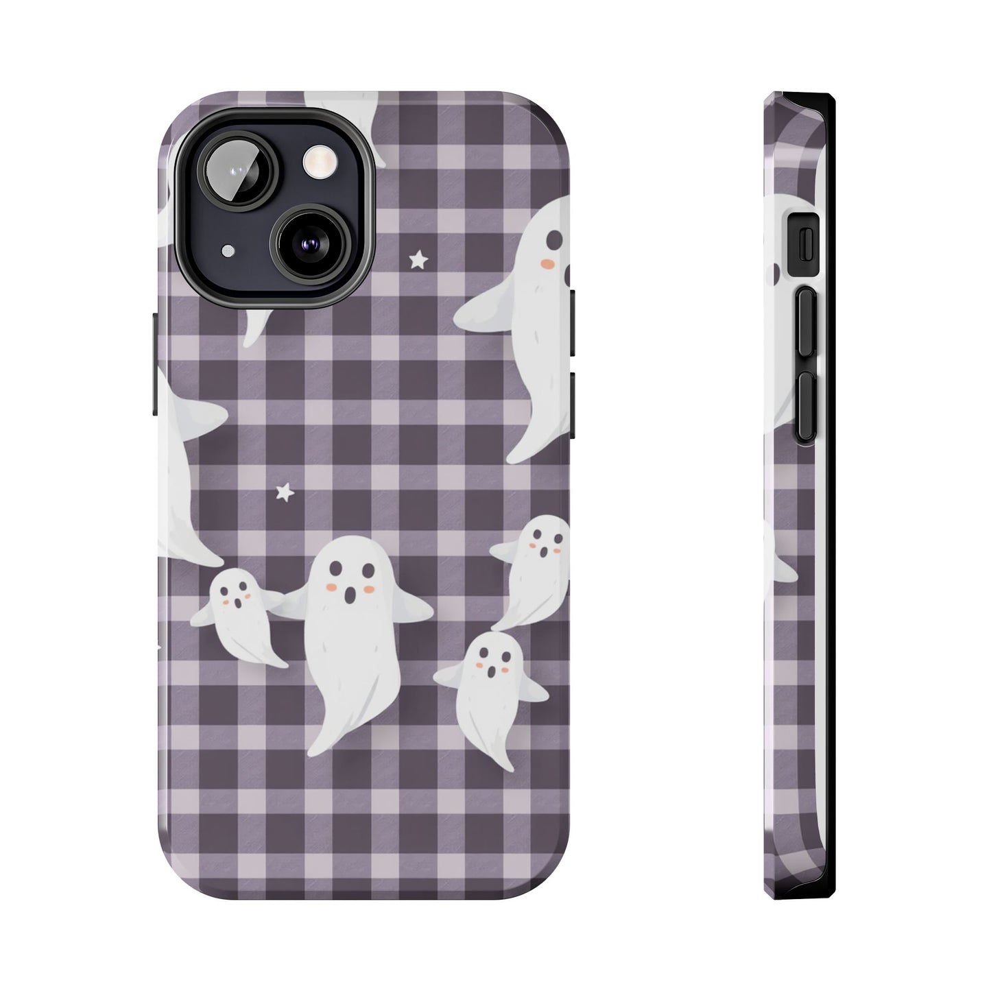 Cute Ghosts Tough Phone Case - Whimsical Halloween Design for Spooky Vibes