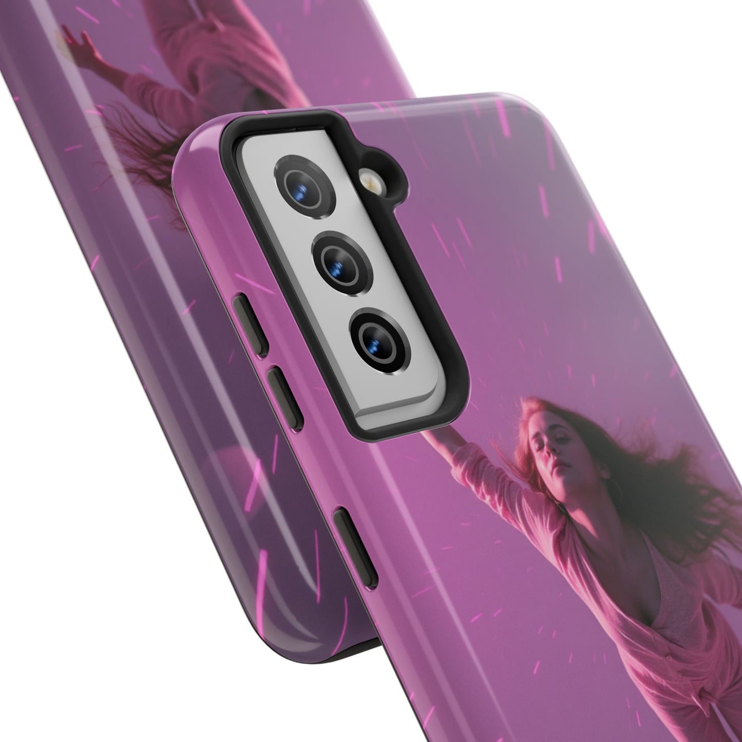 Inspirational Tough Phone Case - Cosmic Dreamer Design