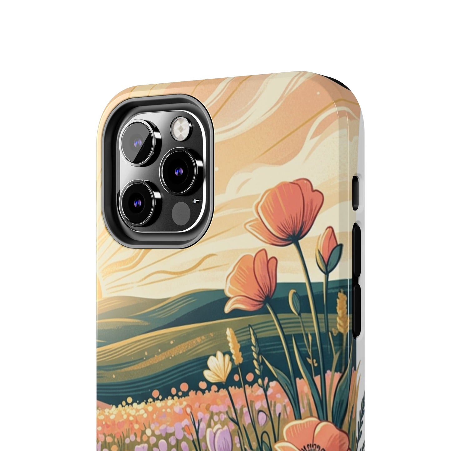 Floral Sunrise iPhone Case — Land of Flowers Design