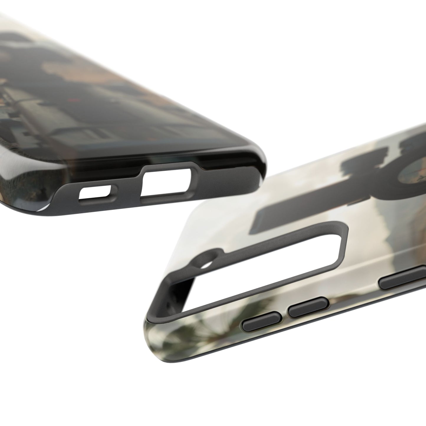 Tough Phone Case with Sniper Scope Design - Durable & Stylish Protection for Outdoors Enthusiasts