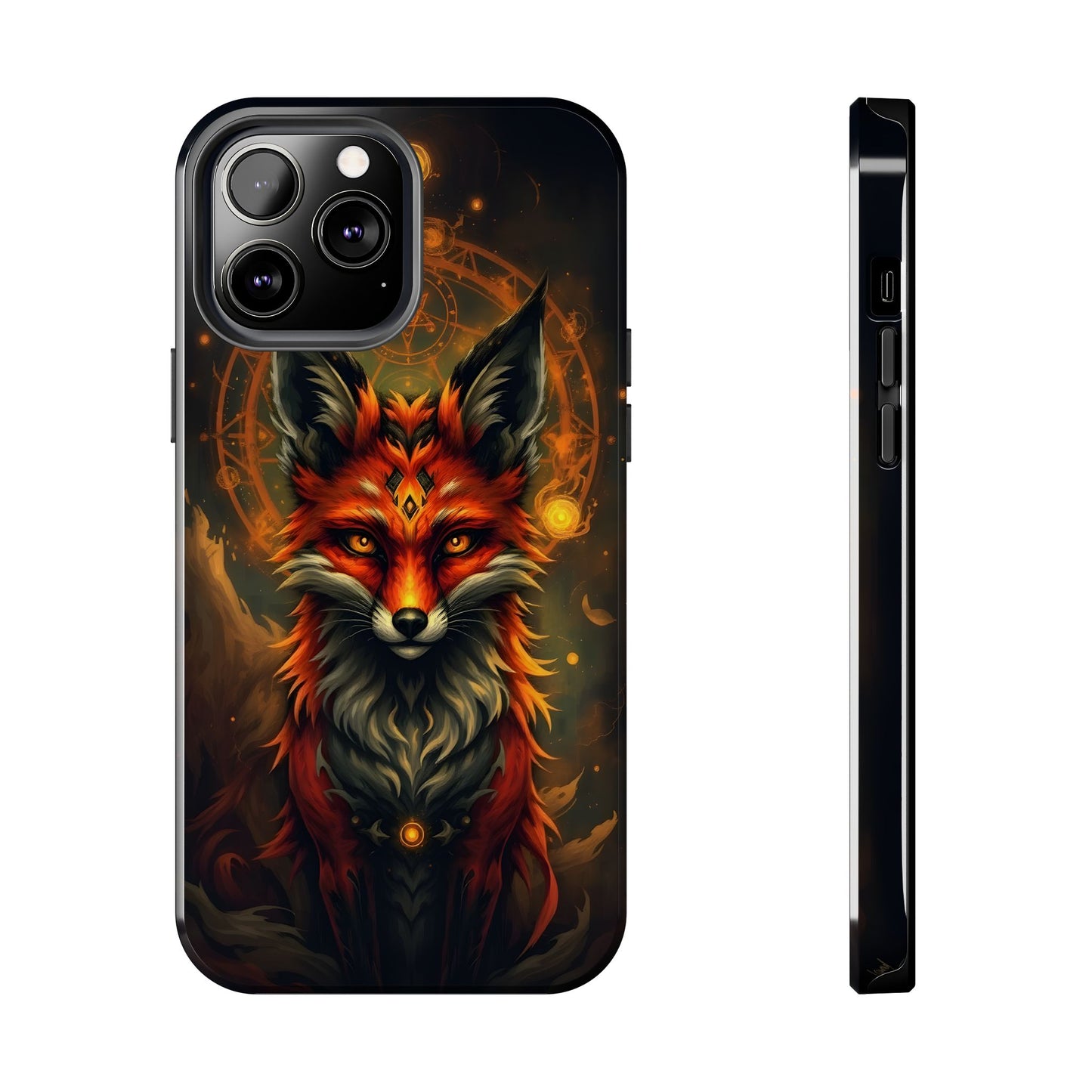 Mystical Fox Tough Phone Case - Durable Protection with Enchanting Design - for iPhone
