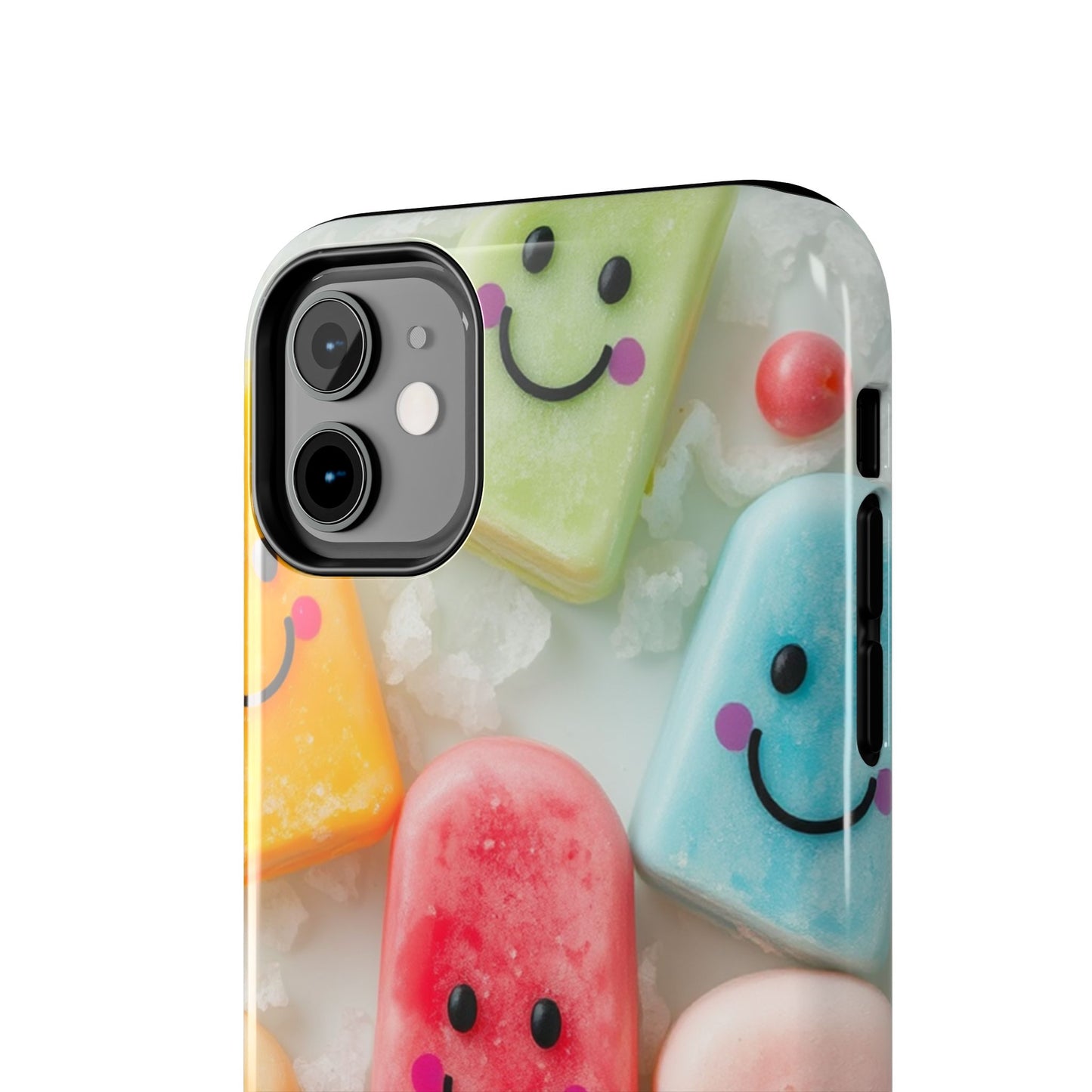 Cute Smile Popsicle Tough Phone Case - Fun Protection for Your Device