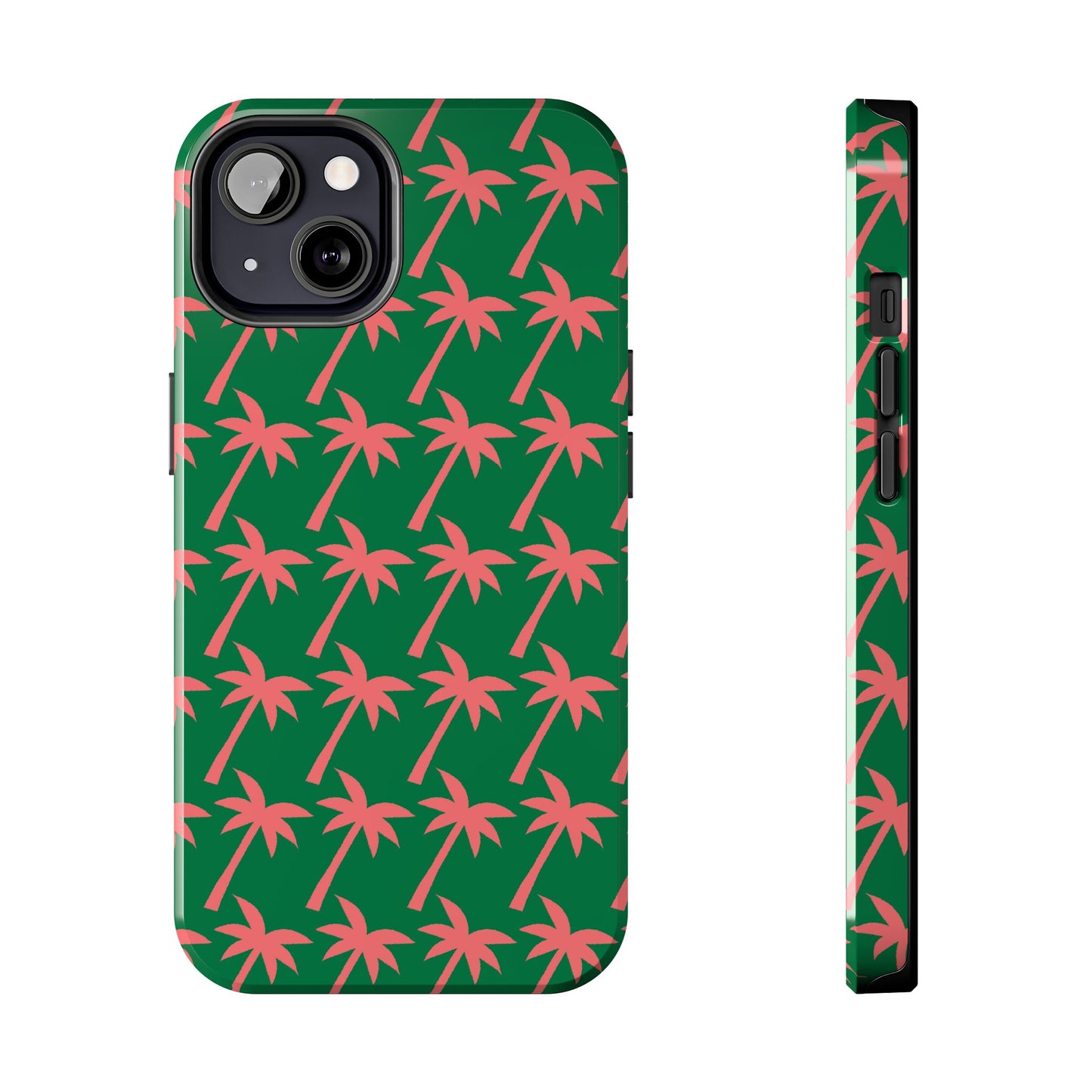 Tropical Palm Pattern for Beach Lovers - Tough Phone Case - for iPhone