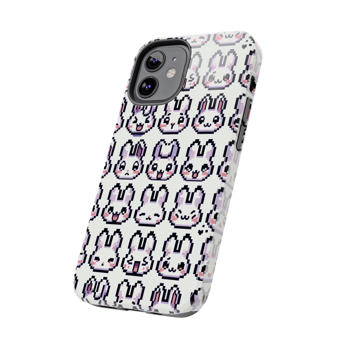 Cute Pixel Bunny Tough Phone Case - Stylish & Protective Cover for iPhone