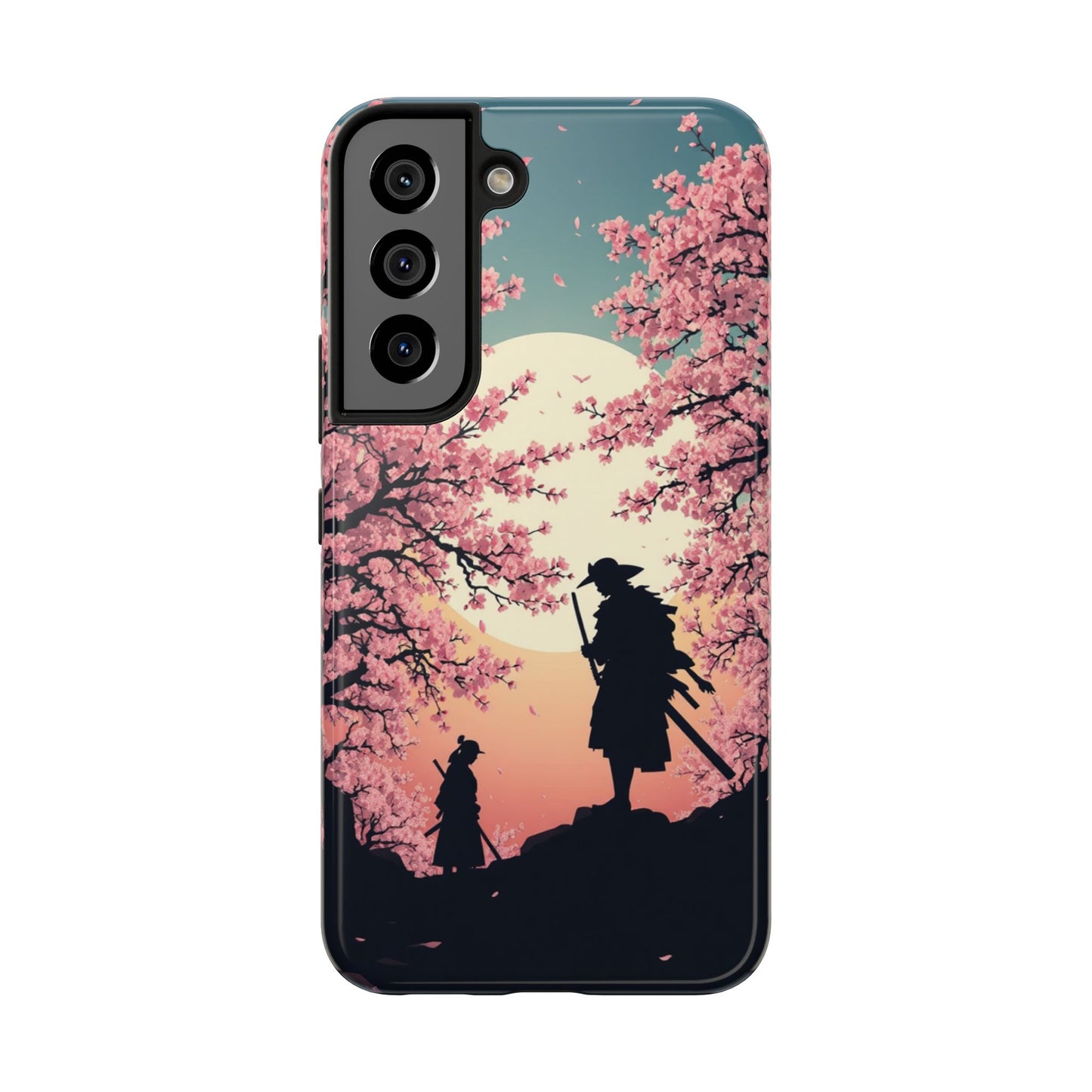Cherry Blossom Samurai Tough Phone Case
