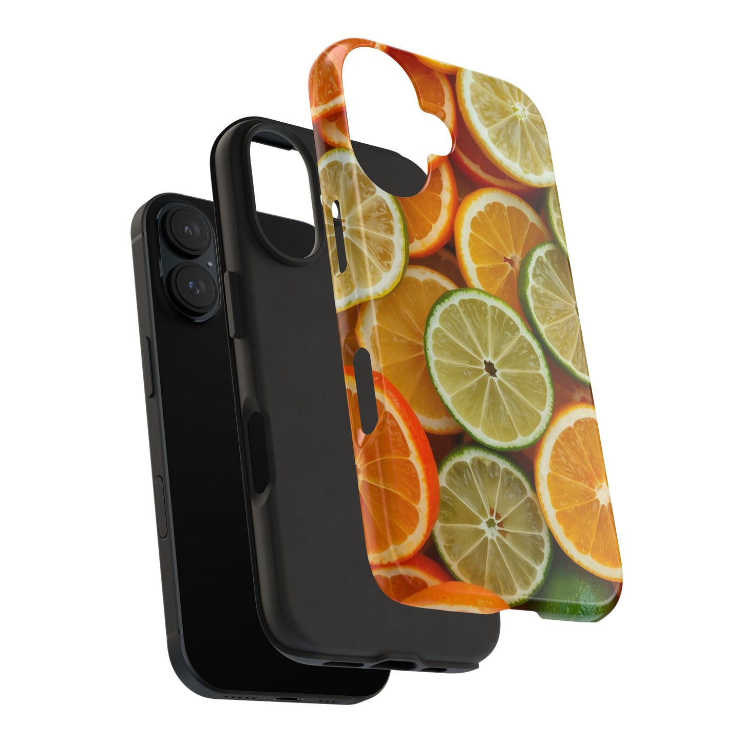 Citrus Slice Tough Phone Case – Vibrant Fruit Design for Summer Fun