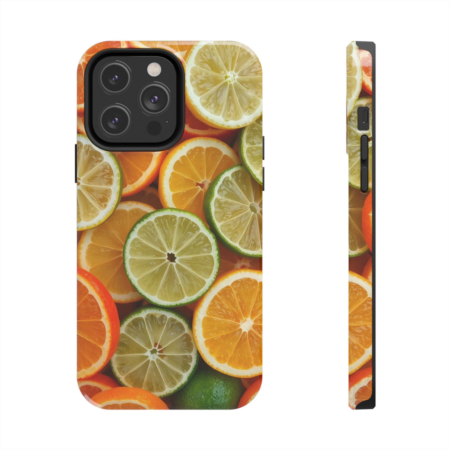 Citrus Slice Tough Phone Case – Vibrant Fruit Design for Summer Fun