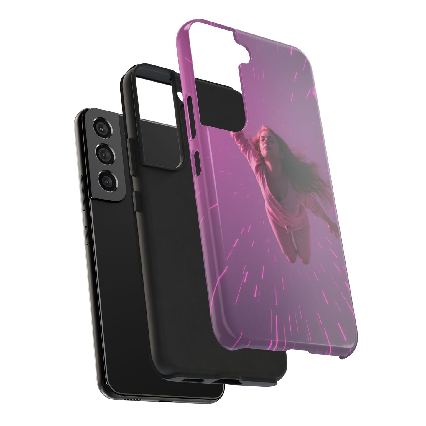 Inspirational Tough Phone Case - Cosmic Dreamer Design
