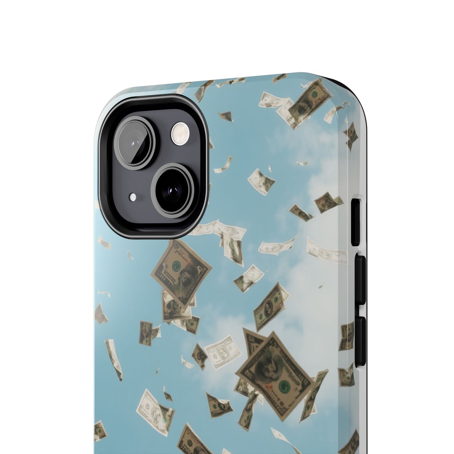 Cinematic Money Rain Phone Case | Tough & Stylish Accessory for Trendsetters, Gift for Birthdays, Graduations, and Celebrations
