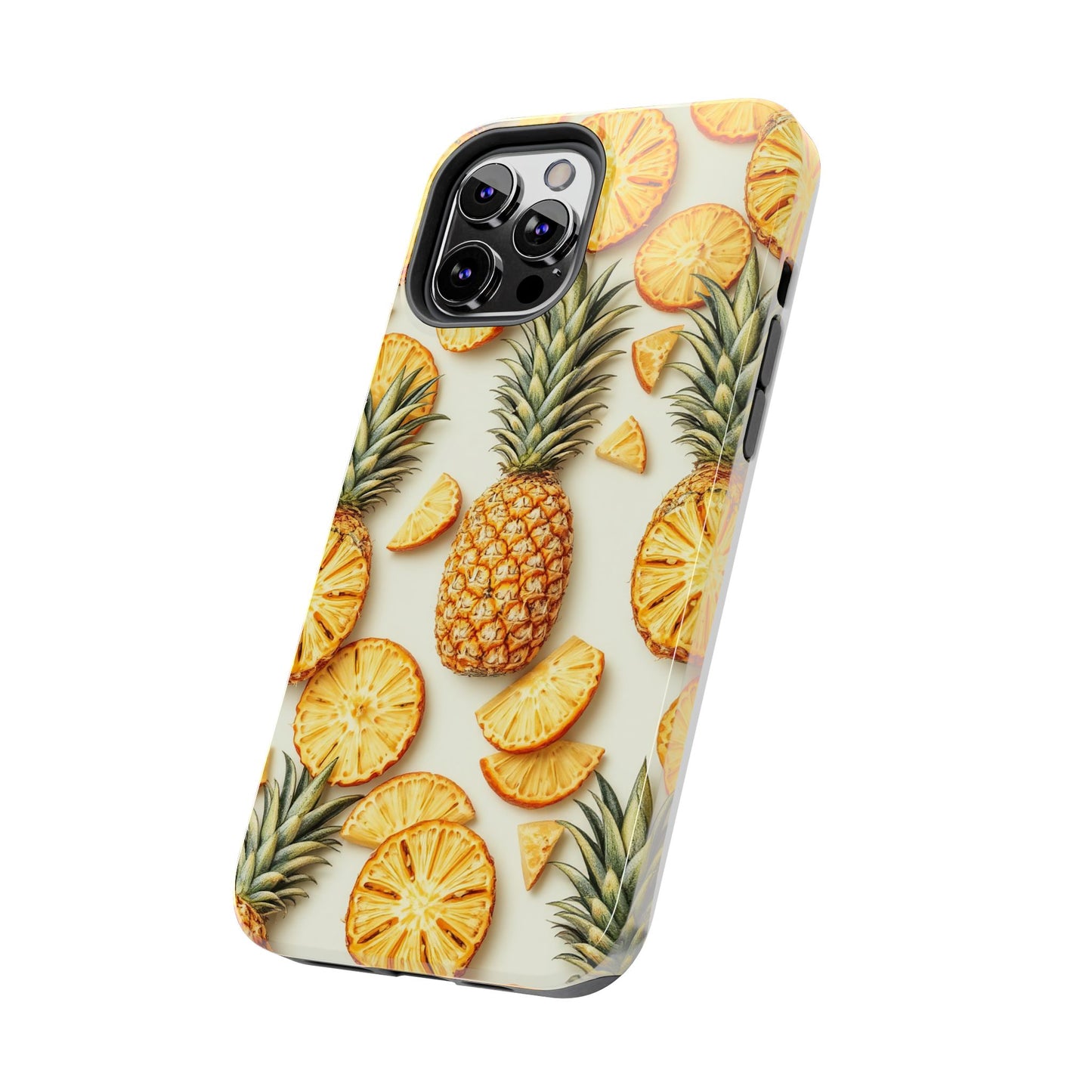 Tropical Pineapple Phone Case - Tough Phone Protector for Summer Vibes