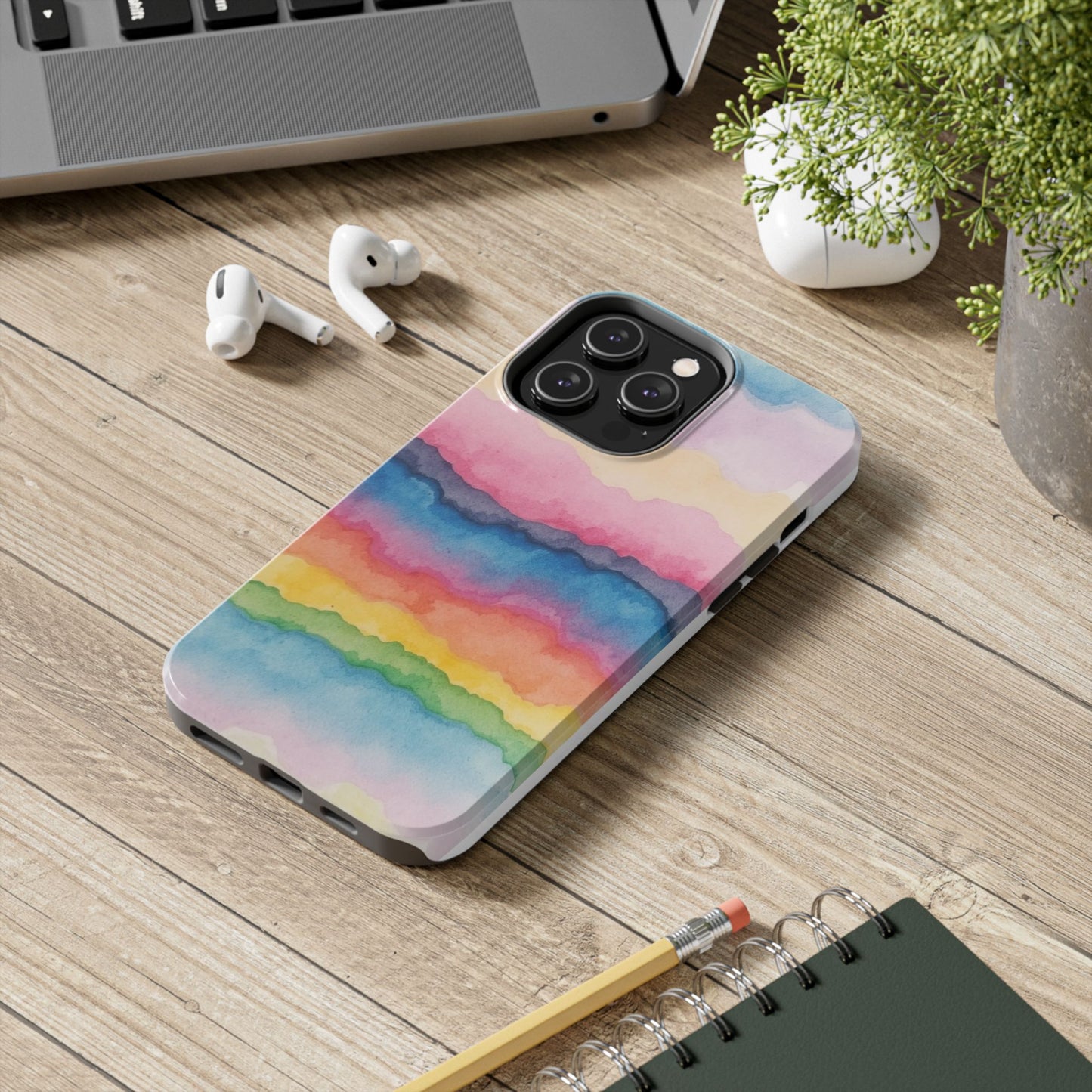 Vibrant Watercolor Phone Case - Tough & Stylish Protection