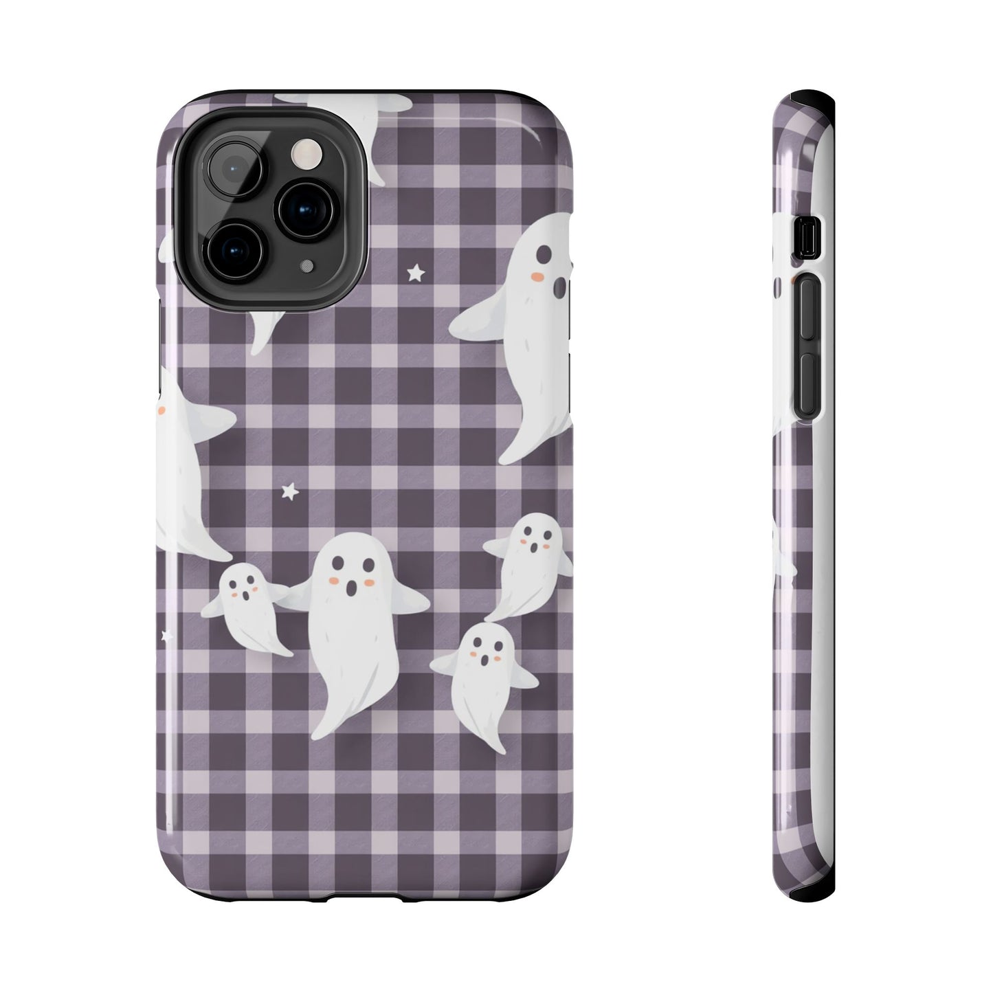 Cute Ghosts Tough Phone Case - Whimsical Halloween Design for Spooky Vibes