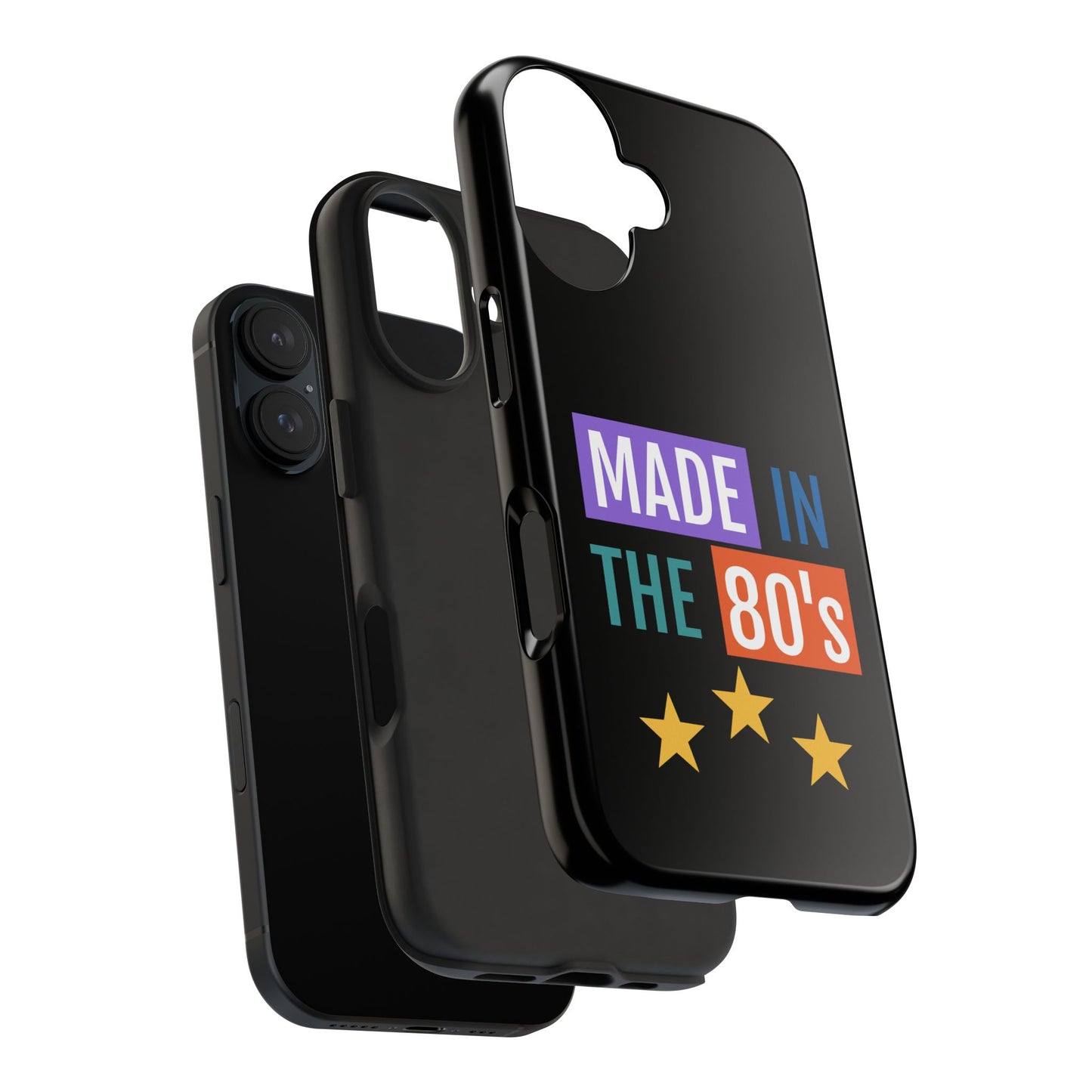 80's Retro Tough Phone Case - Made in the 80's Design
