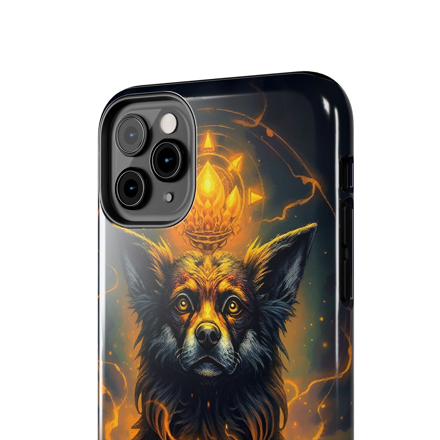 Mystical Dog of Light - Tough Phone Case - Durable Protection with Inspired Artwork - for iPhone