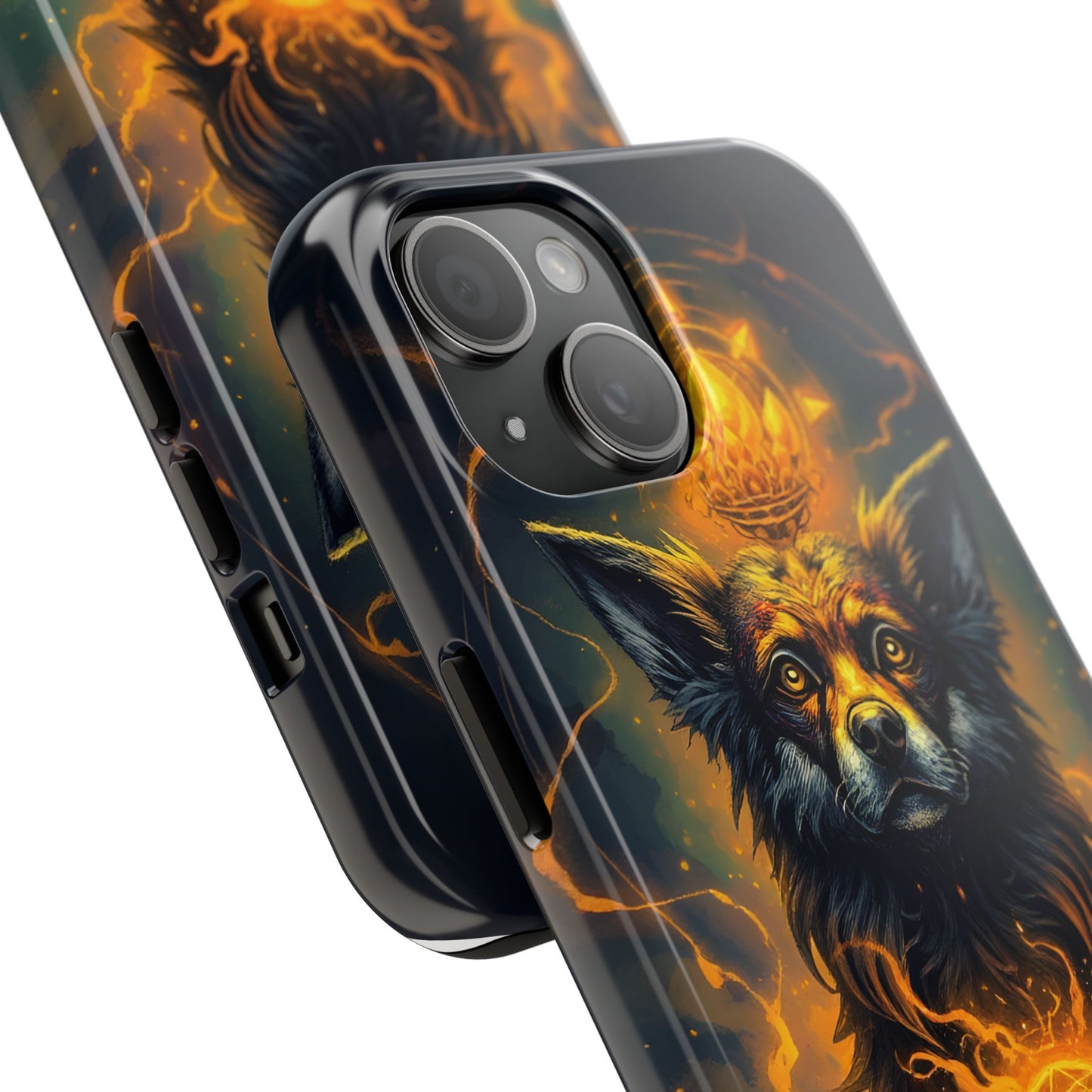 Mystical Dog of Light - Tough Phone Case - Durable Protection with Inspired Artwork - for iPhone