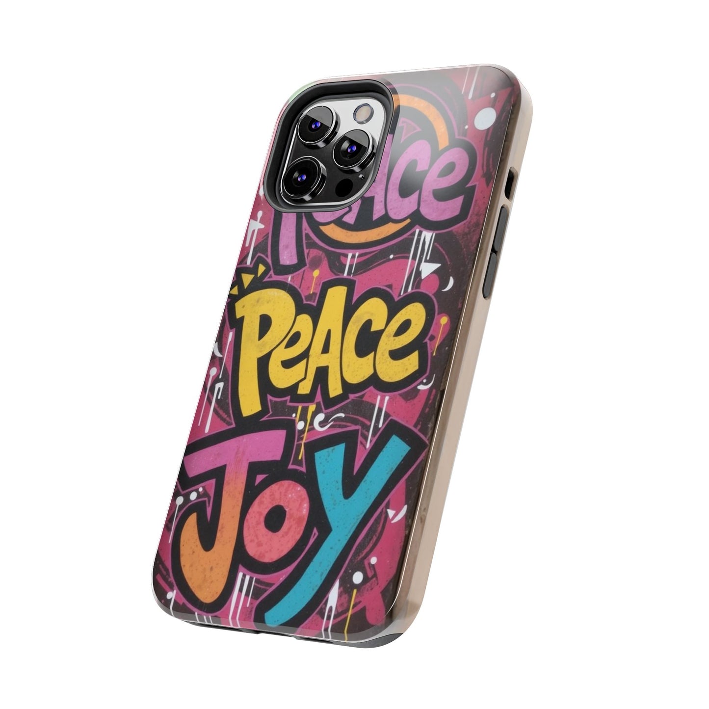 Colorful Peace Joy Tough Phone Case