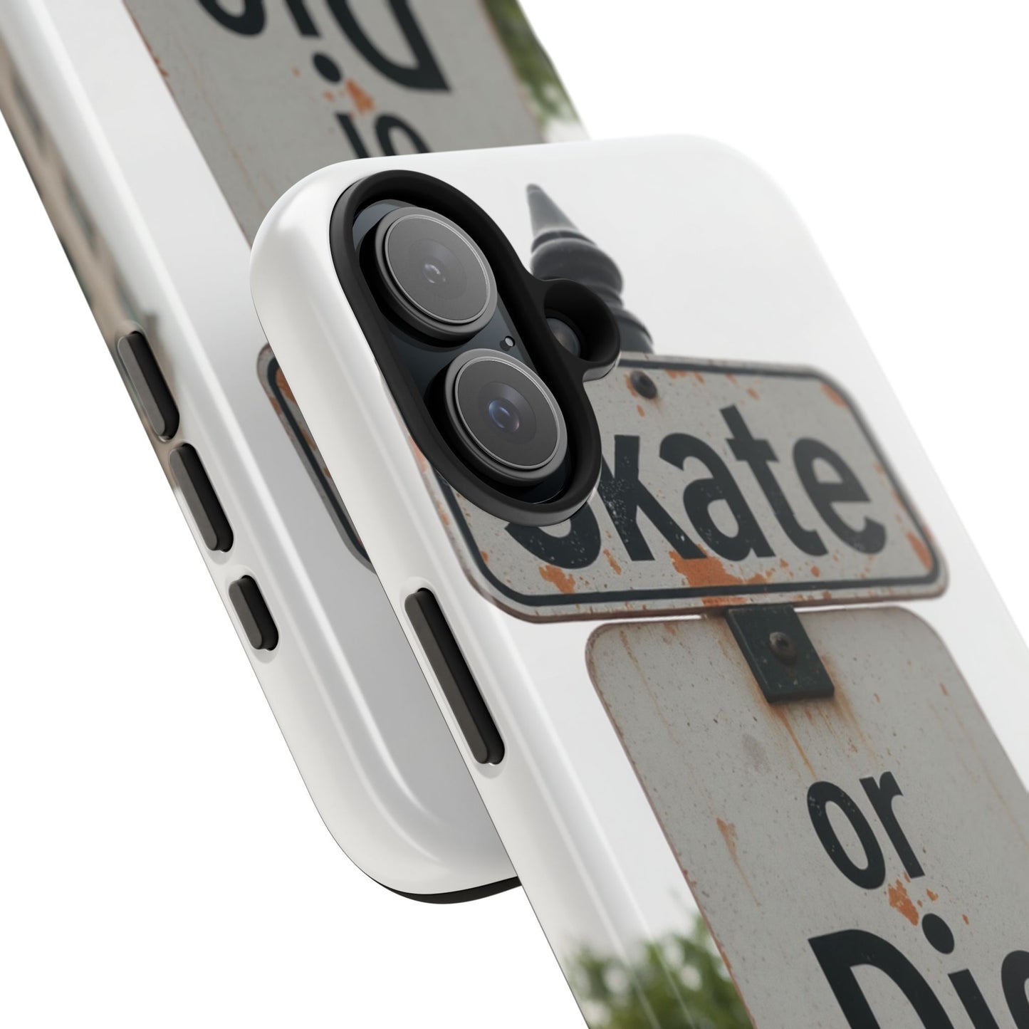 Skate or Die Tough Phone Case - Durable Protection for Skaters