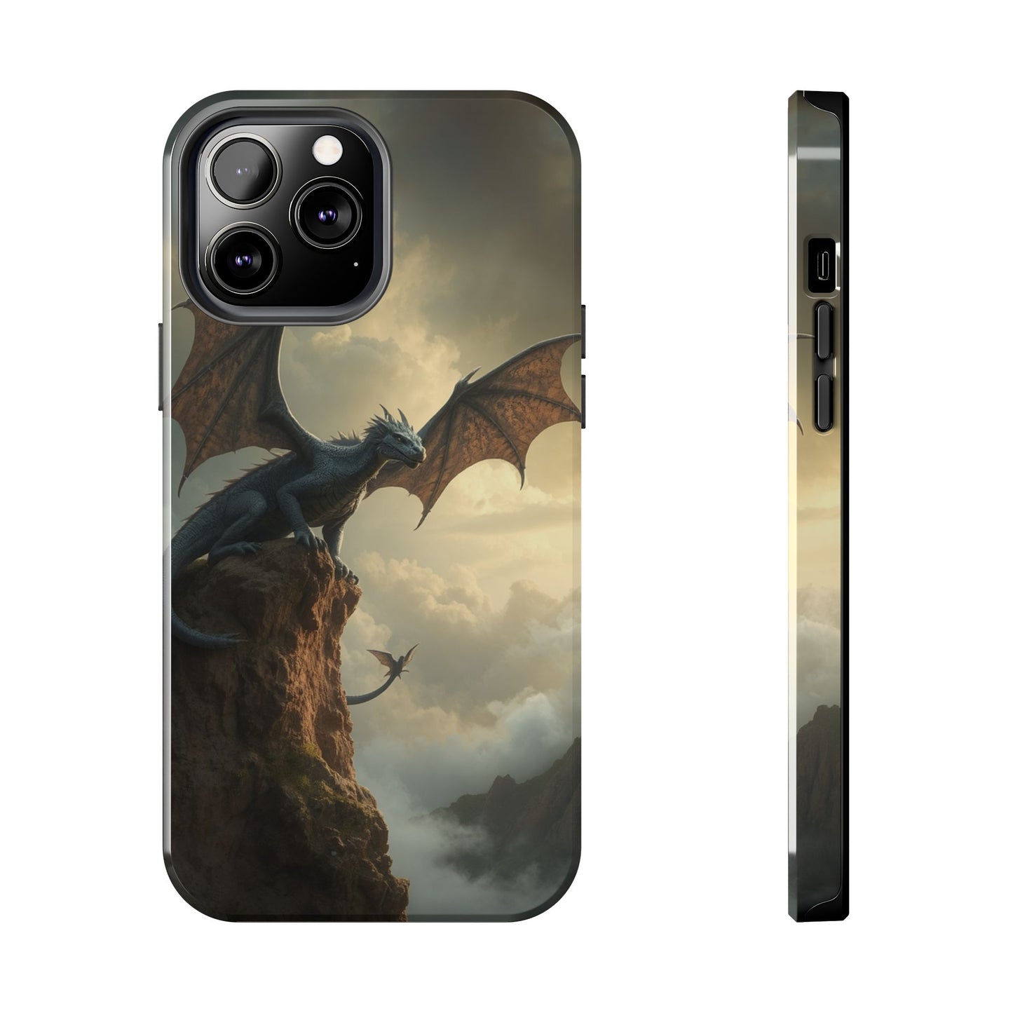 Dragon Fantasy Tough Phone Case - Durable Protection for Adventurers