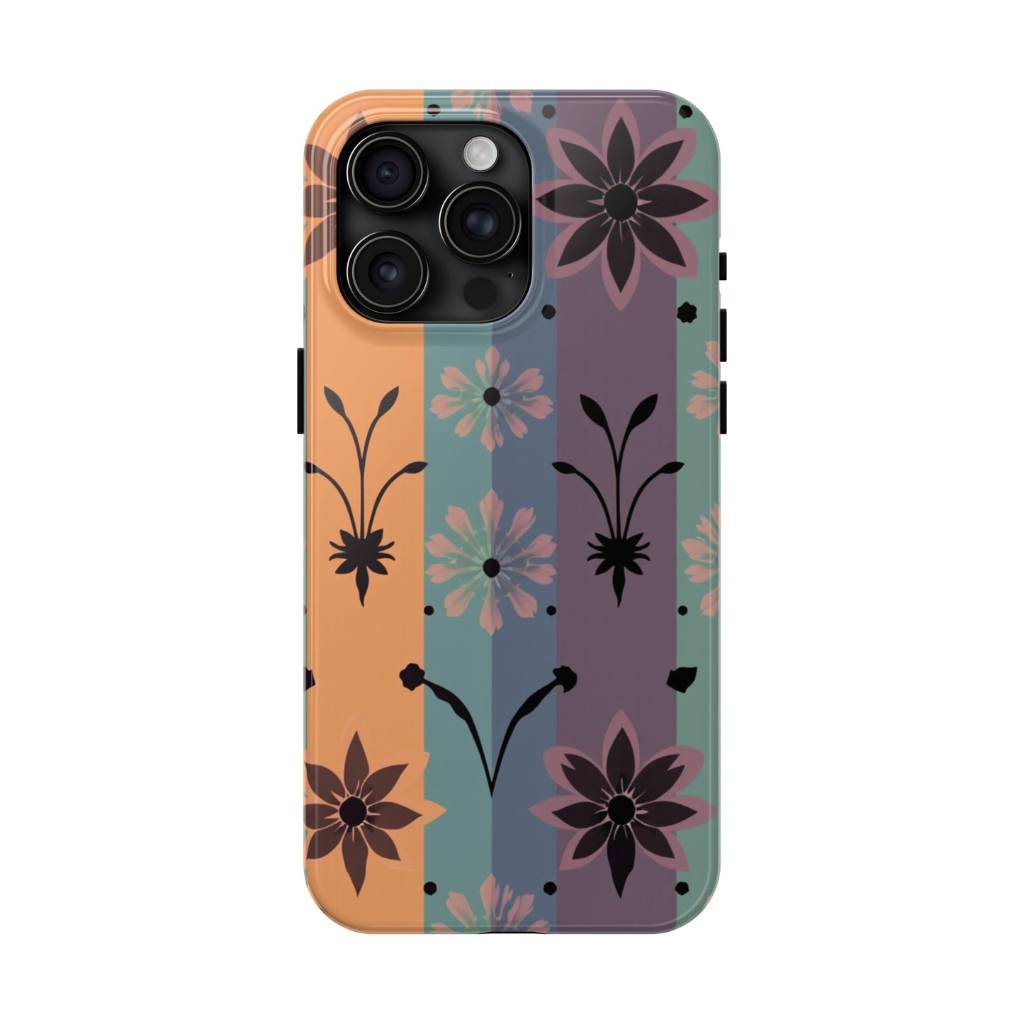 Boho Floral Tough Phone Cases - Durable & Stylish Protection - for iPhone