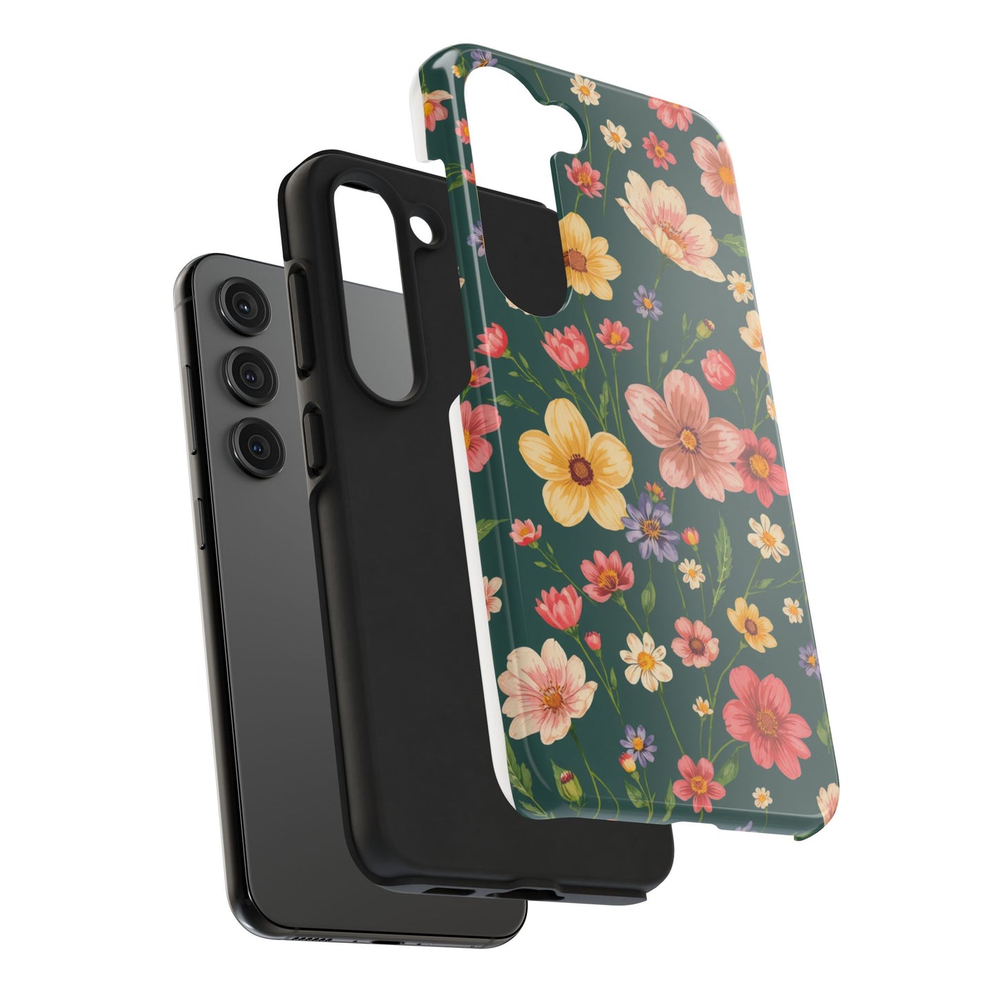 Vintage Spring Flowers Tough Phone Case - Durable Protection for iPhone