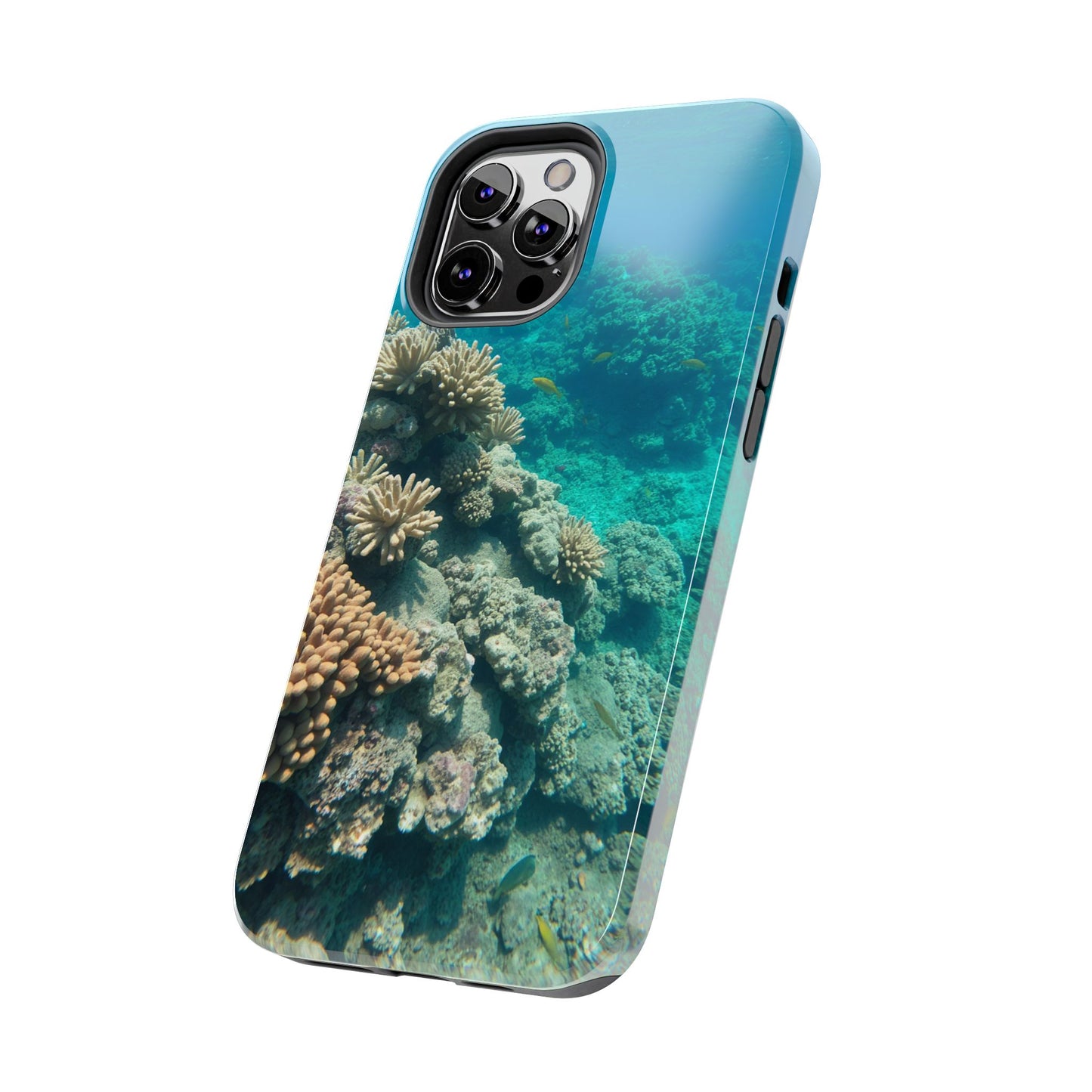 Coral Reef Tough Phone Case - Ocean Vibes Protection for Adventure Lovers