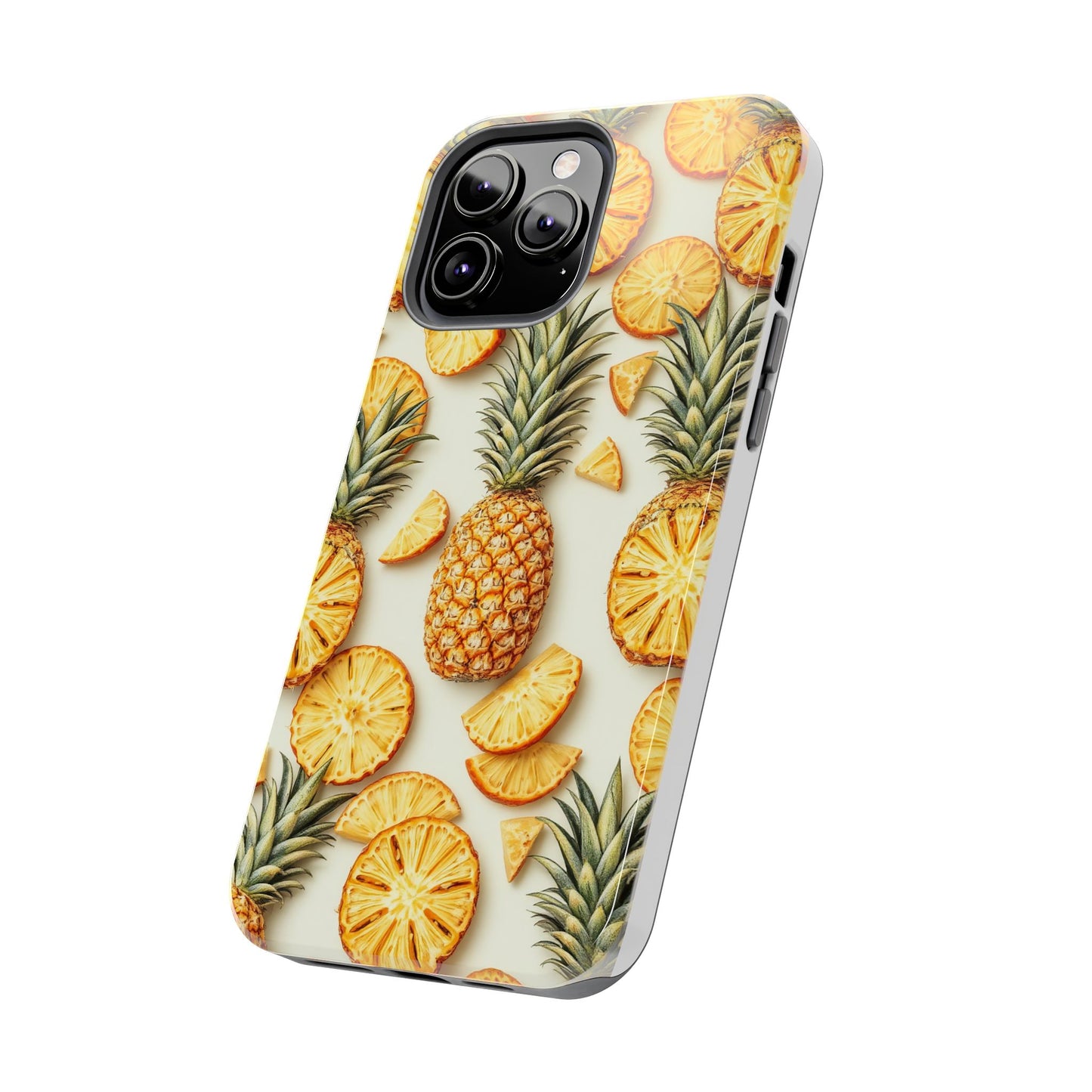 Tropical Pineapple Phone Case - Tough Phone Protector for Summer Vibes