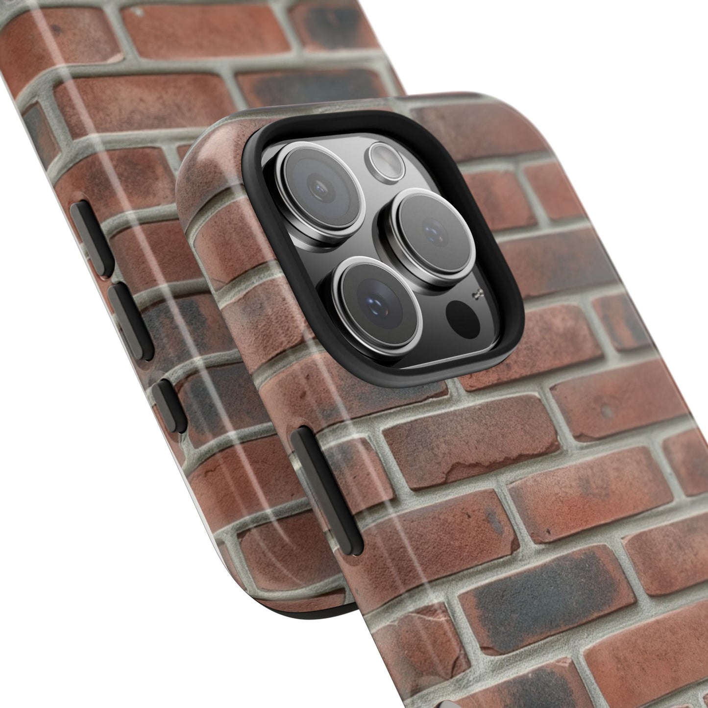 Brick Wall Tough Phone Case - Durable Protection with Urban Style