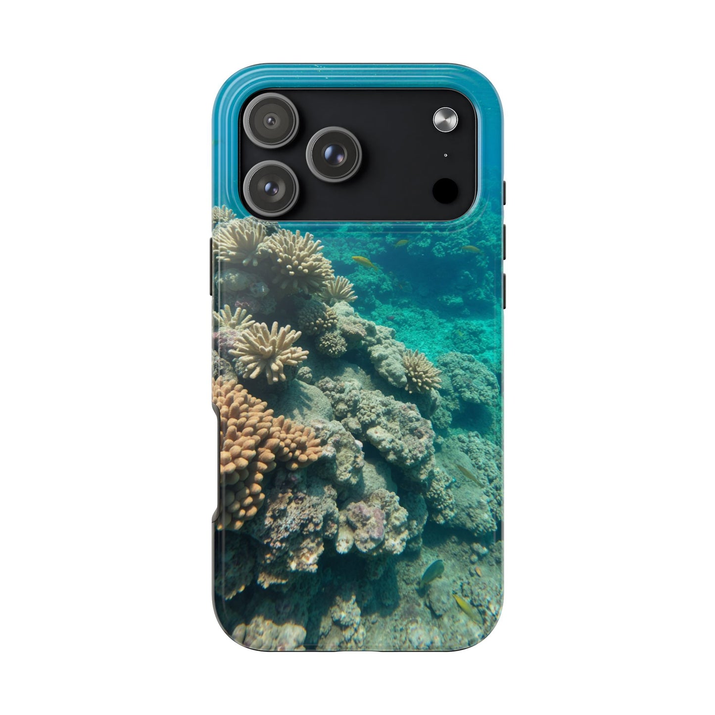 Coral Reef Tough Phone Case - Ocean Vibes Protection for Adventure Lovers