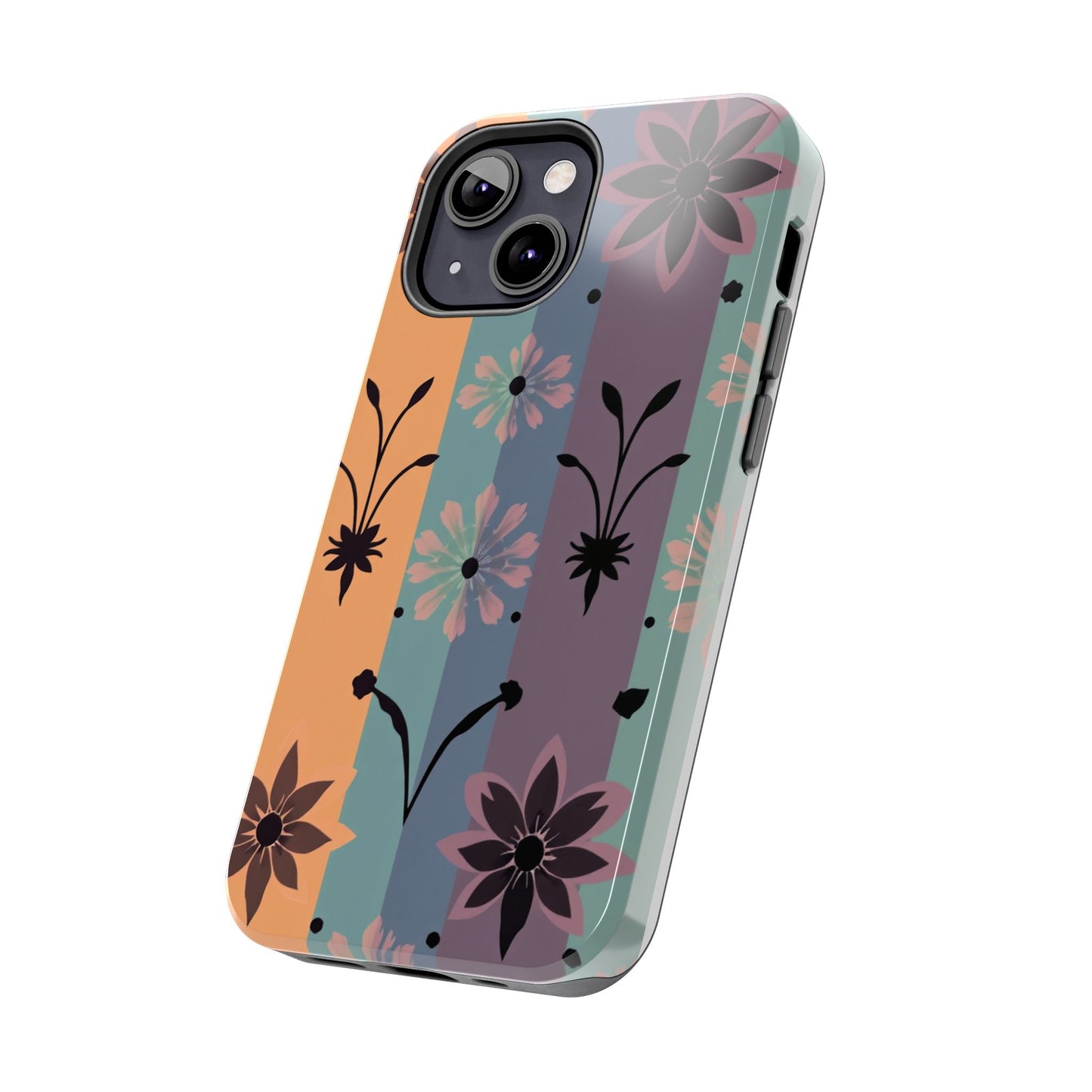 Boho Floral Tough Phone Cases - Durable & Stylish Protection - for iPhone