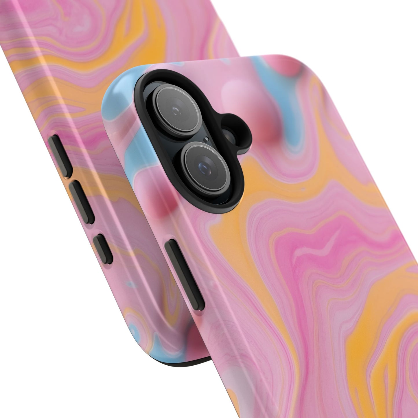 Liquid Candy Abstract Tough Phone Case - Durable Protection with Artistic Design - for iPhone