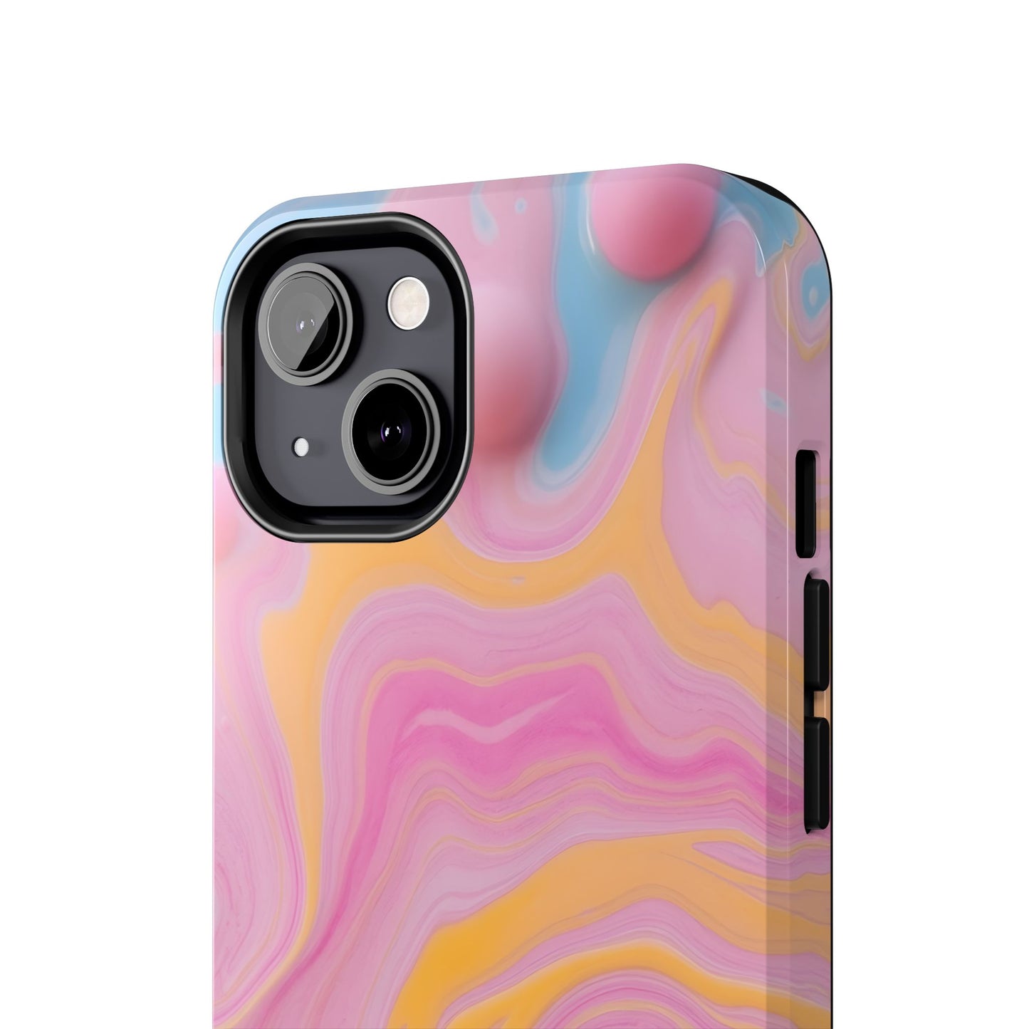 Liquid Candy Abstract Tough Phone Case - Durable Protection with Artistic Design - for iPhone