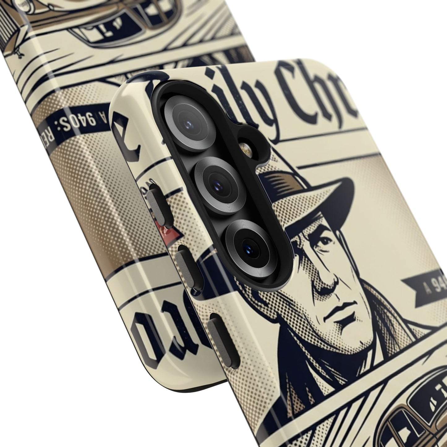 Old Newspaper Tough Phone Case