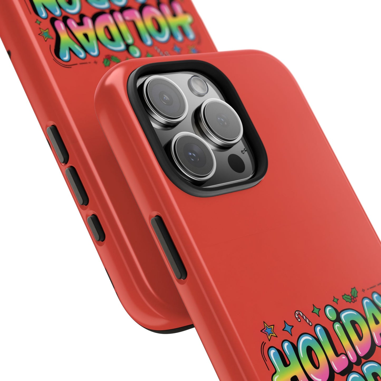Holiday Mood ON Text - Tough Phone Case for iPhone