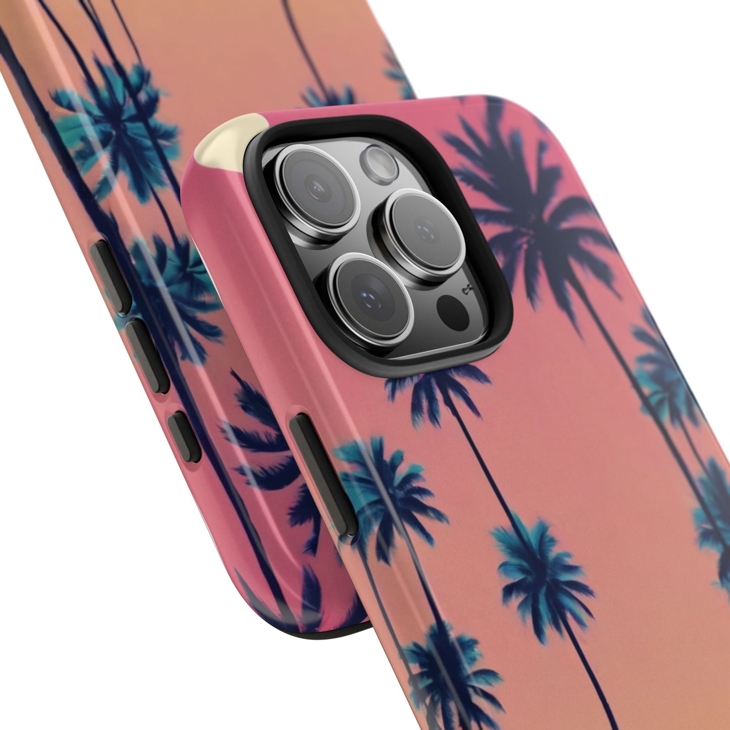 Tropical Beach Vibe Tough Phone Case - Vintage Van Design - for iPhone