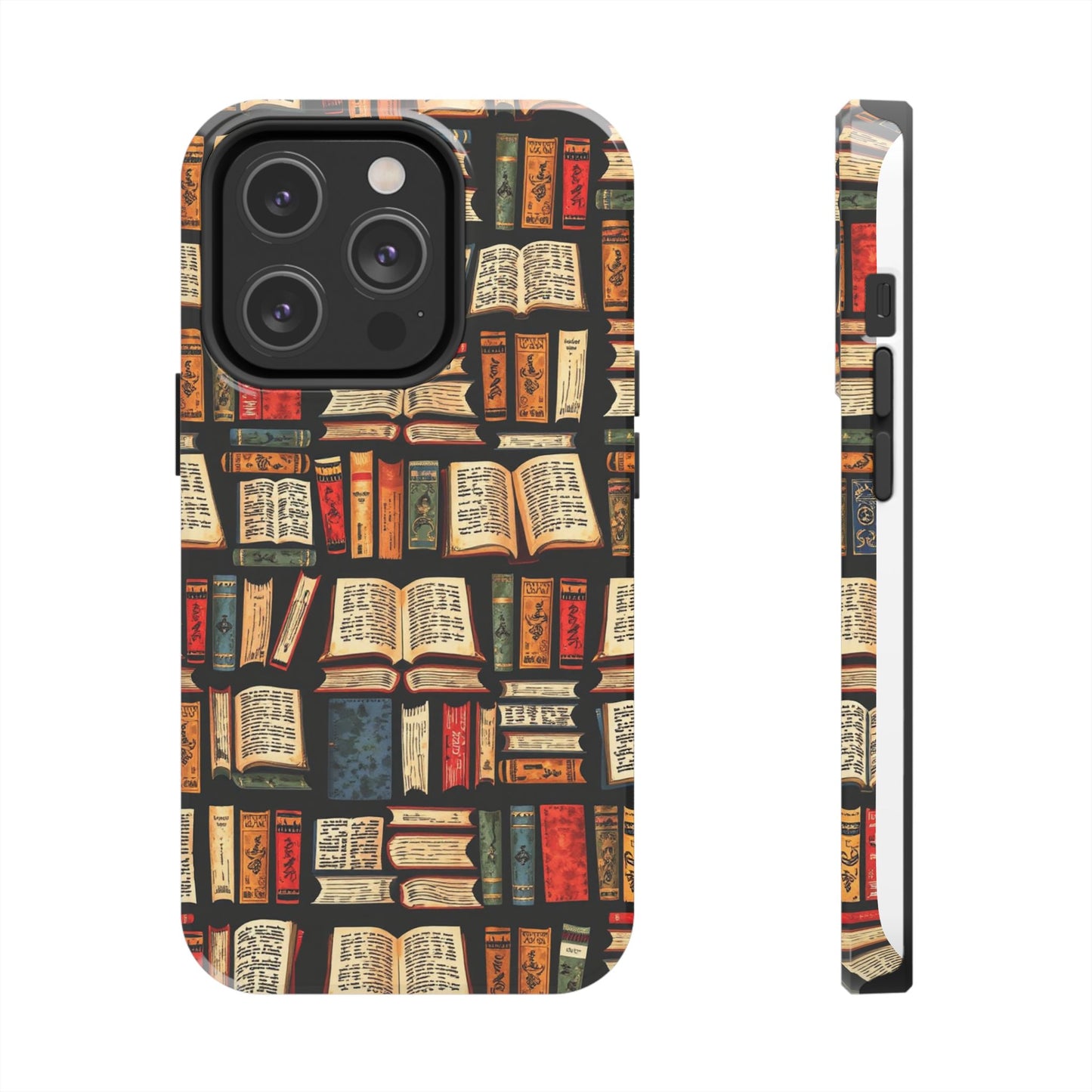 Book Lover Tough Phone Cases - Durable Protective Cases for Literature Fans