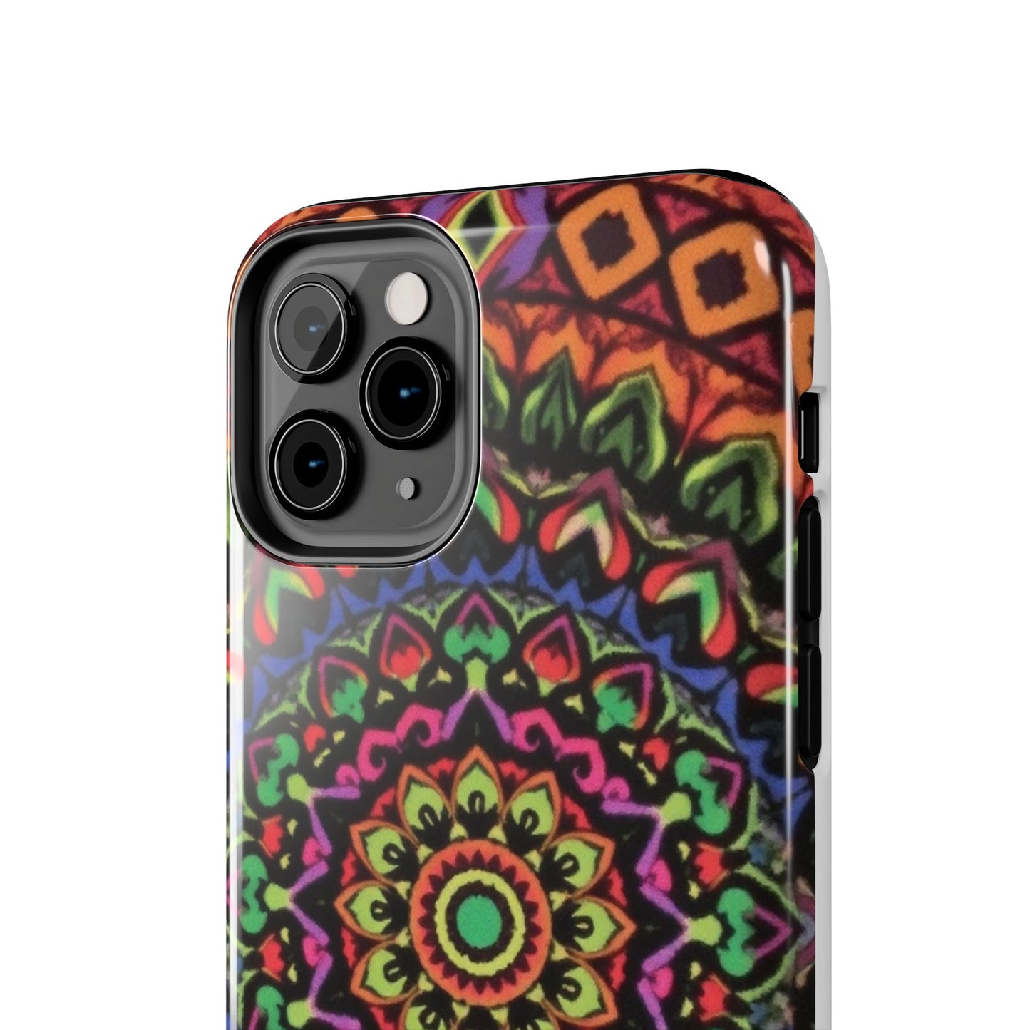Colorful Mandala Tough Phone Case - Vibrant Designs for Trendy Protection - for iPhone