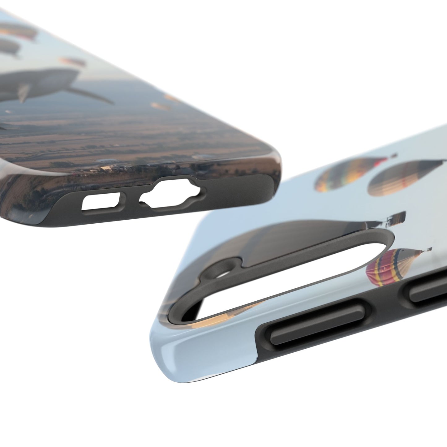 Whale Hot Air Balloon Tough Phone Case - Adventure & Nature Lovers