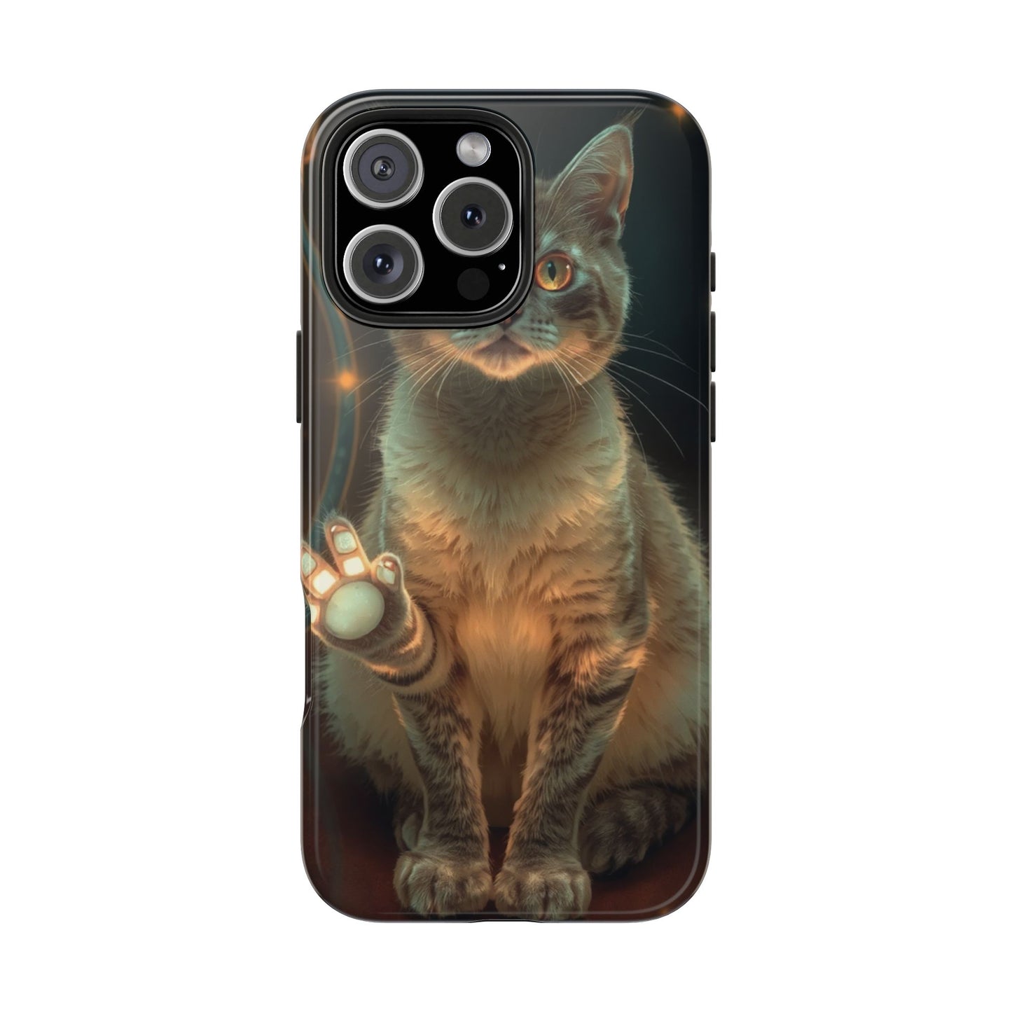 Whimsical Cat Phone Case | Tough Phone Cases for Cat Lovers, Pet Accessories, Gift for Cat Owners, Cute Phone Cover, Personalized Tech