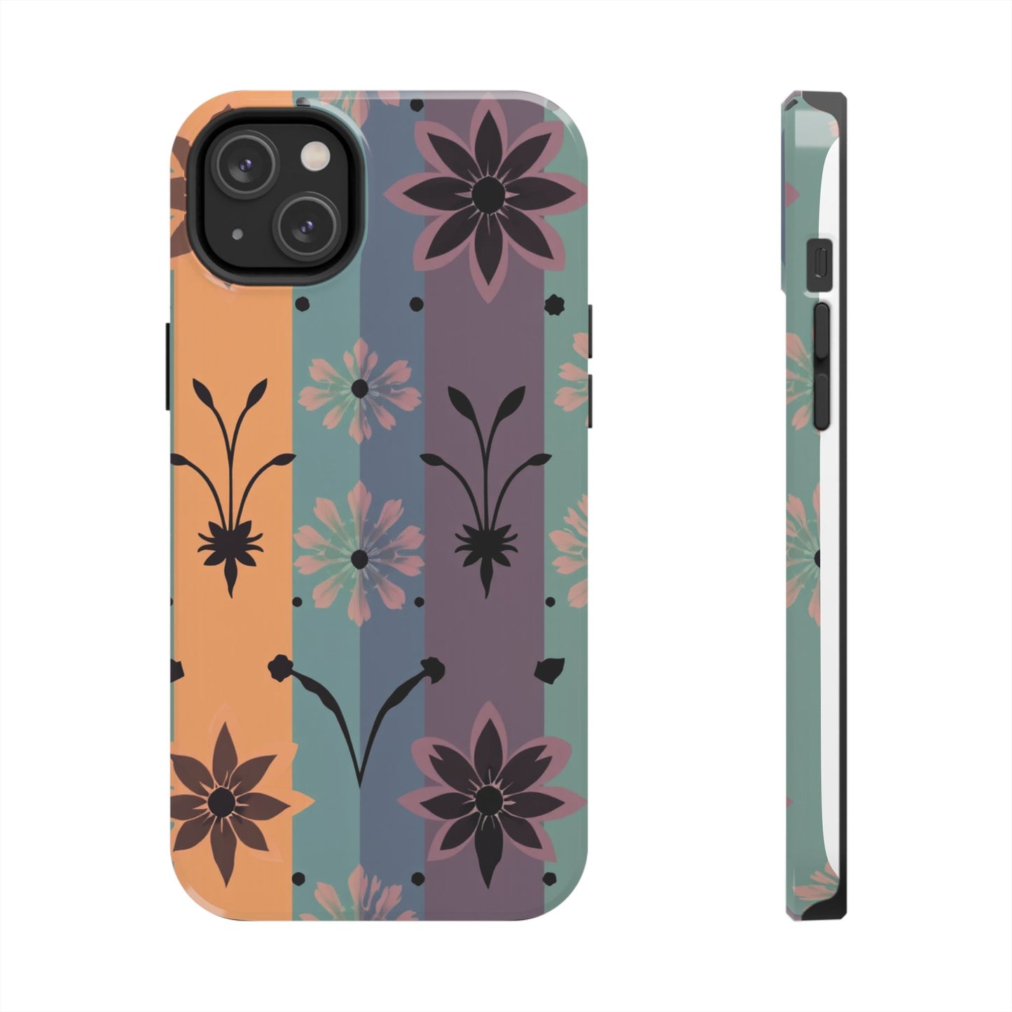 Boho Floral Tough Phone Cases - Durable & Stylish Protection - for iPhone