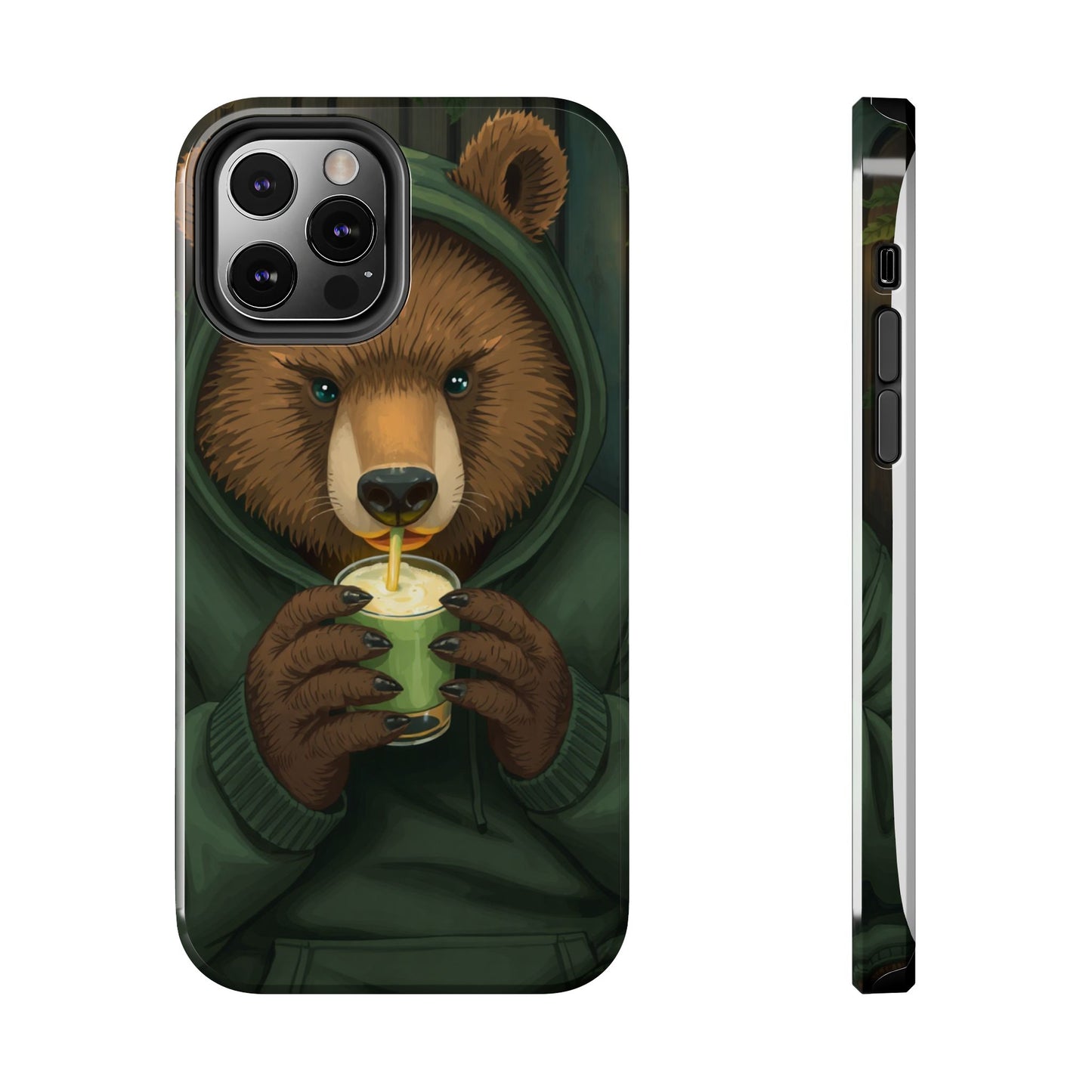 Cute Bear Phone Case – Tough and Stylish Protection for Animal Lovers