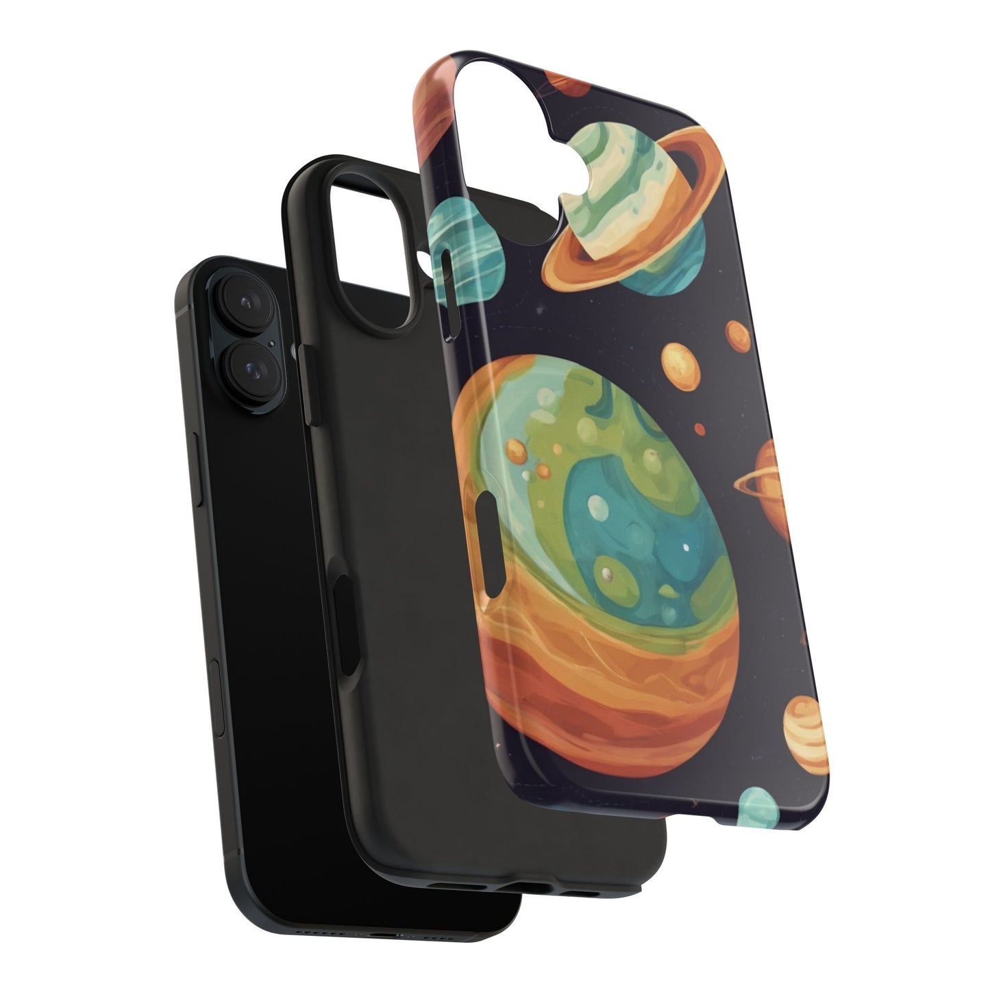 Cosmic Planet Phone Case - Durable Tough Protector for Space Lovers - for iPhone