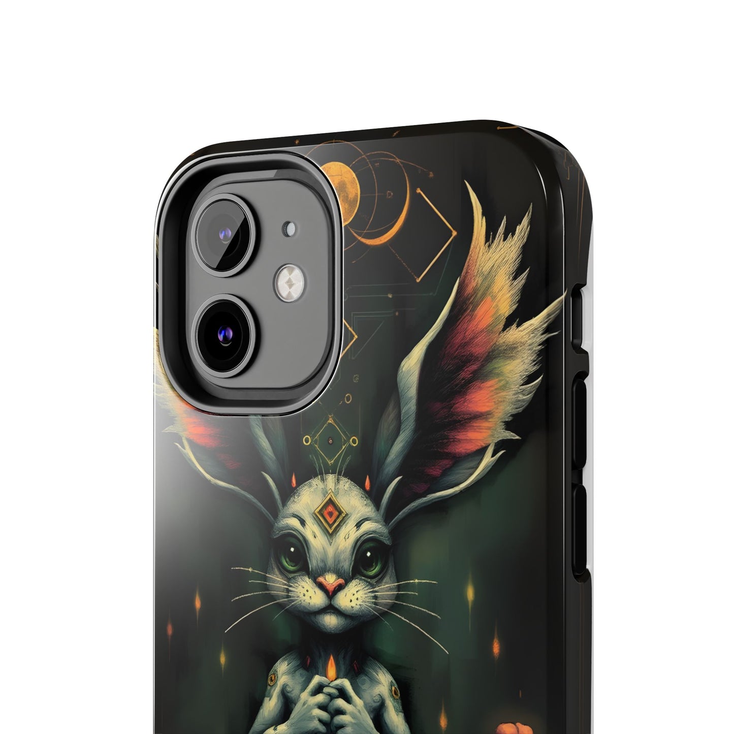 Artistic Rabbit Phone Cases - Unique and Durable Design of Mystical Bunny - for iPhone