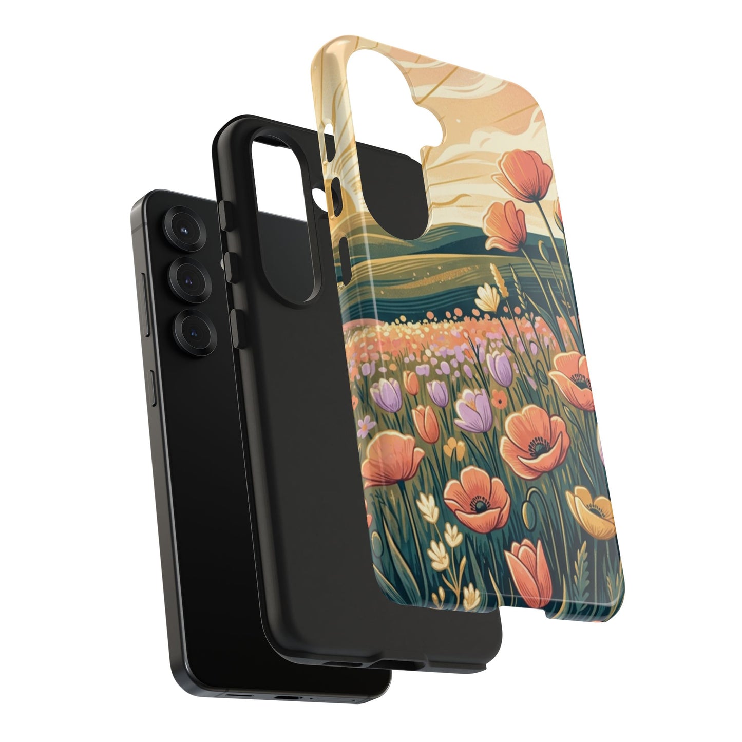 Floral Sunrise iPhone Case — Land of Flowers Design