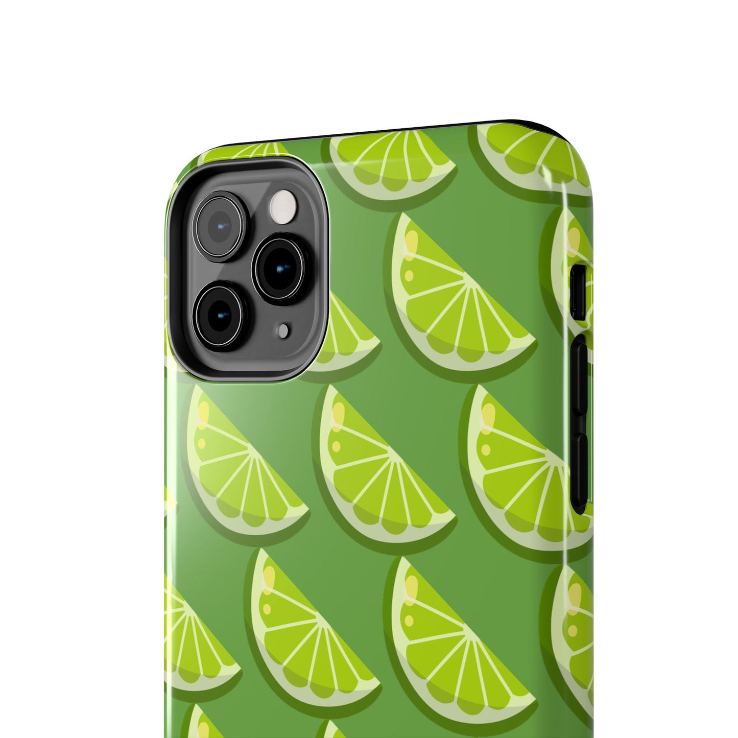 Lime Slice Tough Phone Case - Green Party - for iPhone