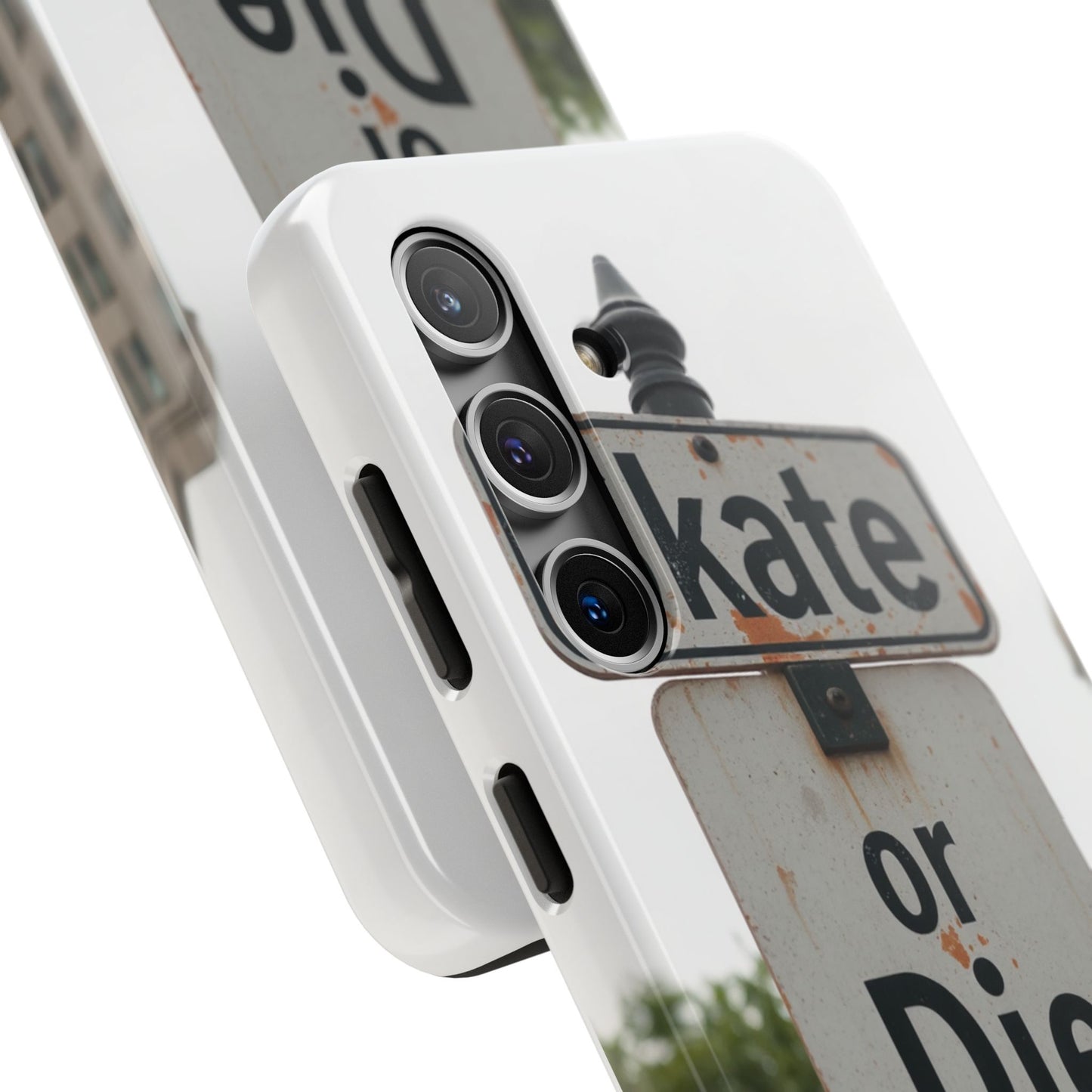 Skate or Die Tough Phone Case - Durable Protection for Skaters