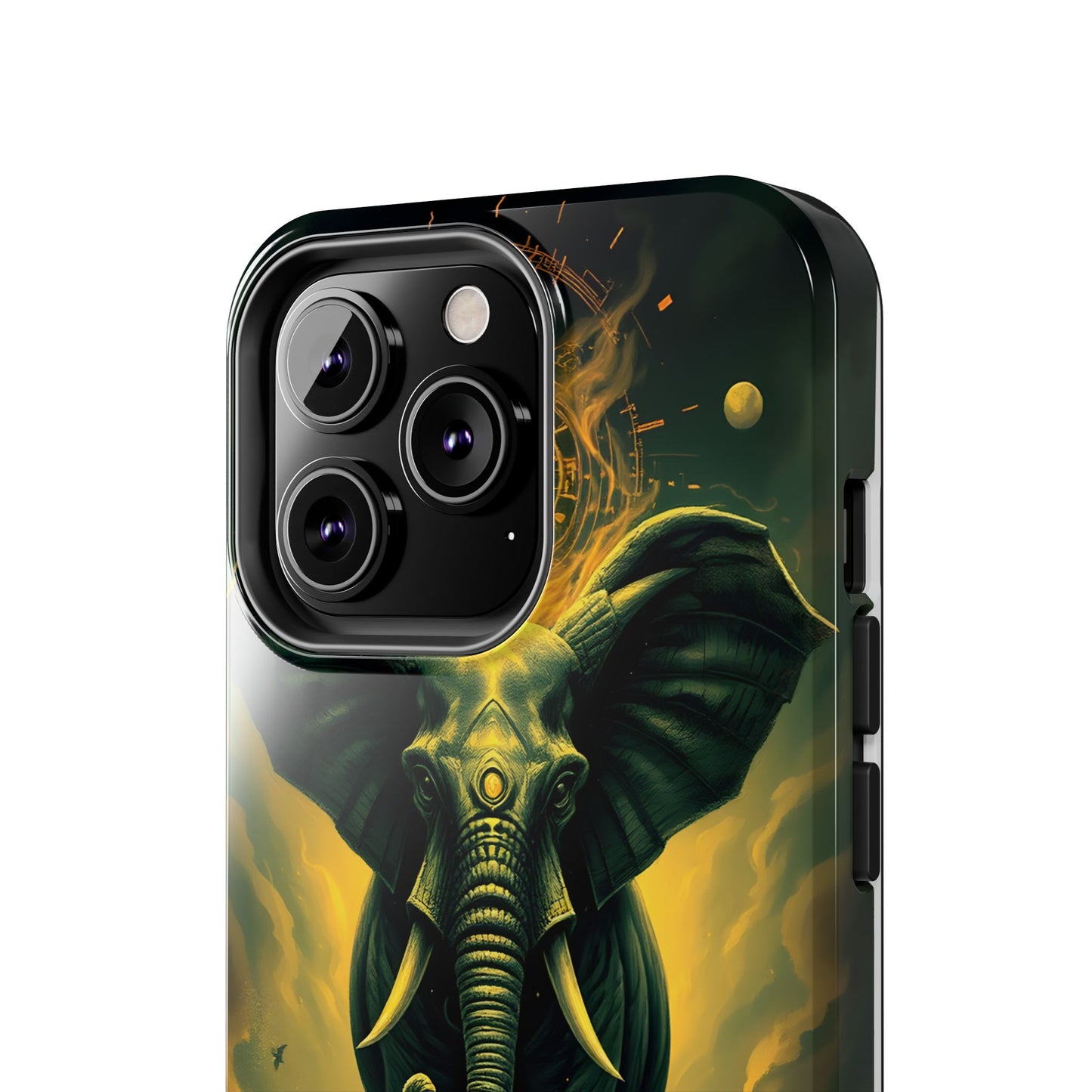 Majestic Elephant Clouds Tough Phone Case - Durable Protection with Bold Design - for iPhone