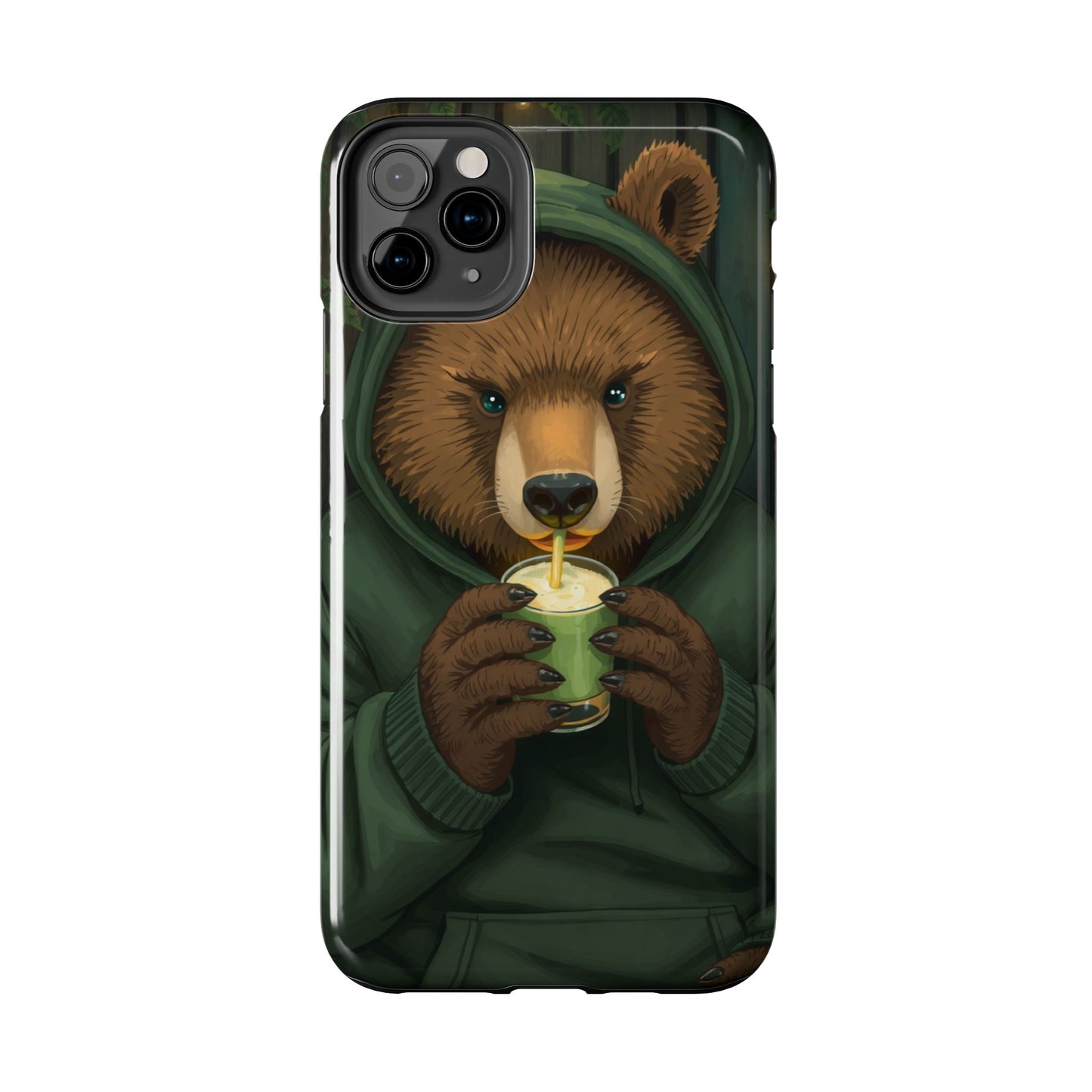 Cute Bear Phone Case – Tough and Stylish Protection for Animal Lovers