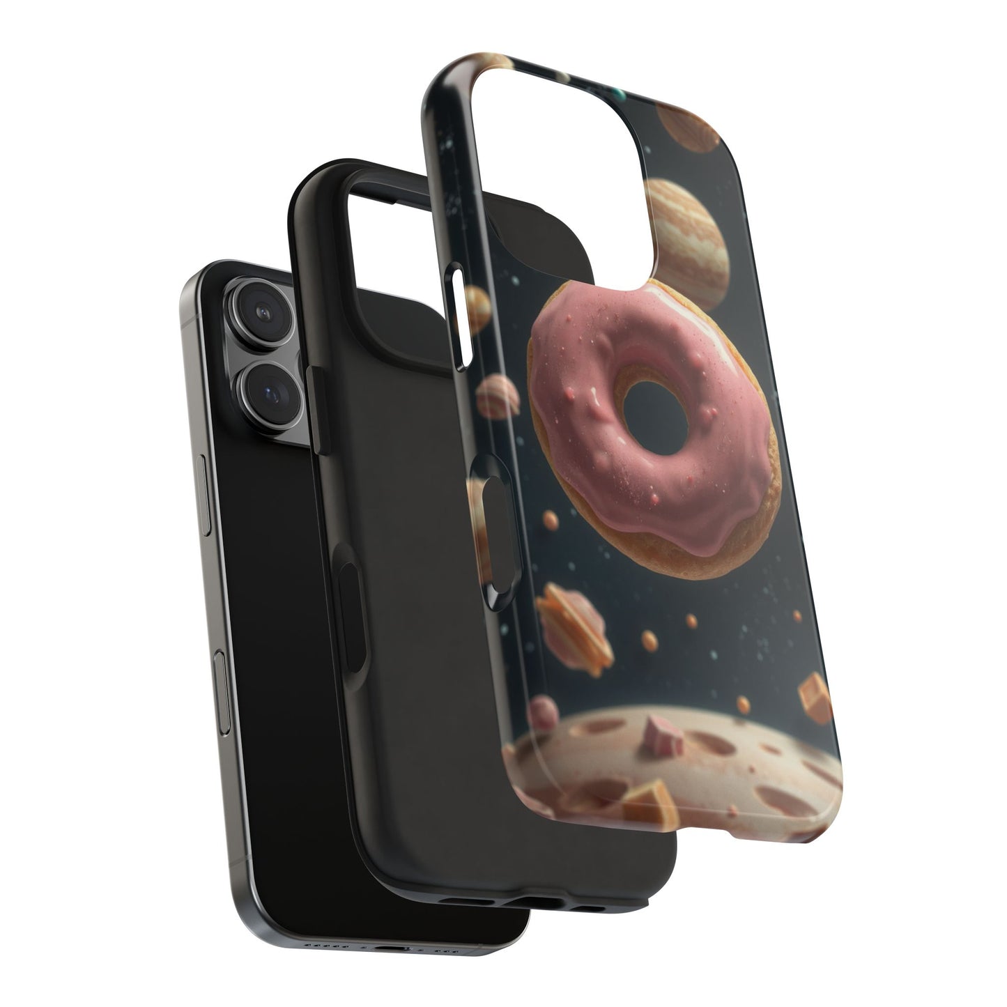 Galaxy Donut Tough Phone Case - Durable & Stylish Protective Cover