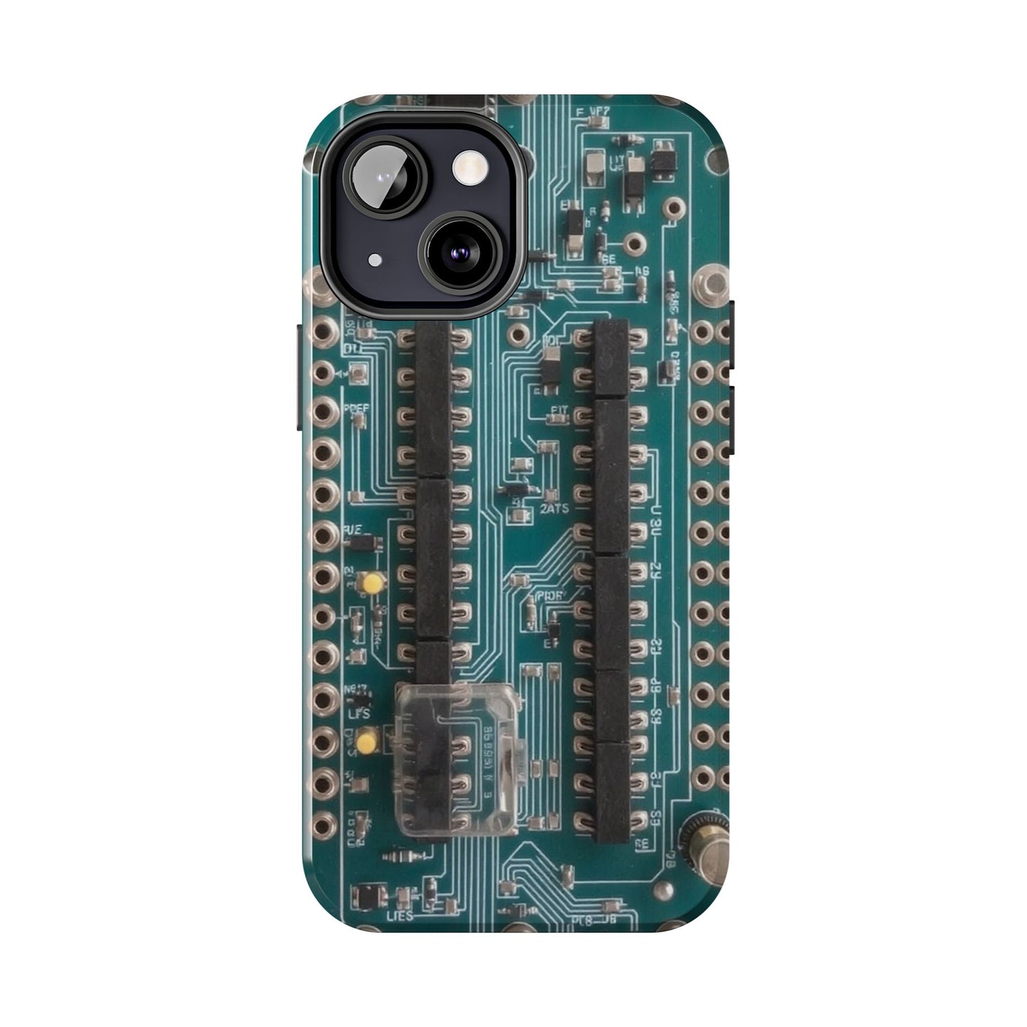 Old Circuits Design Tough Phone Case - for iPhone