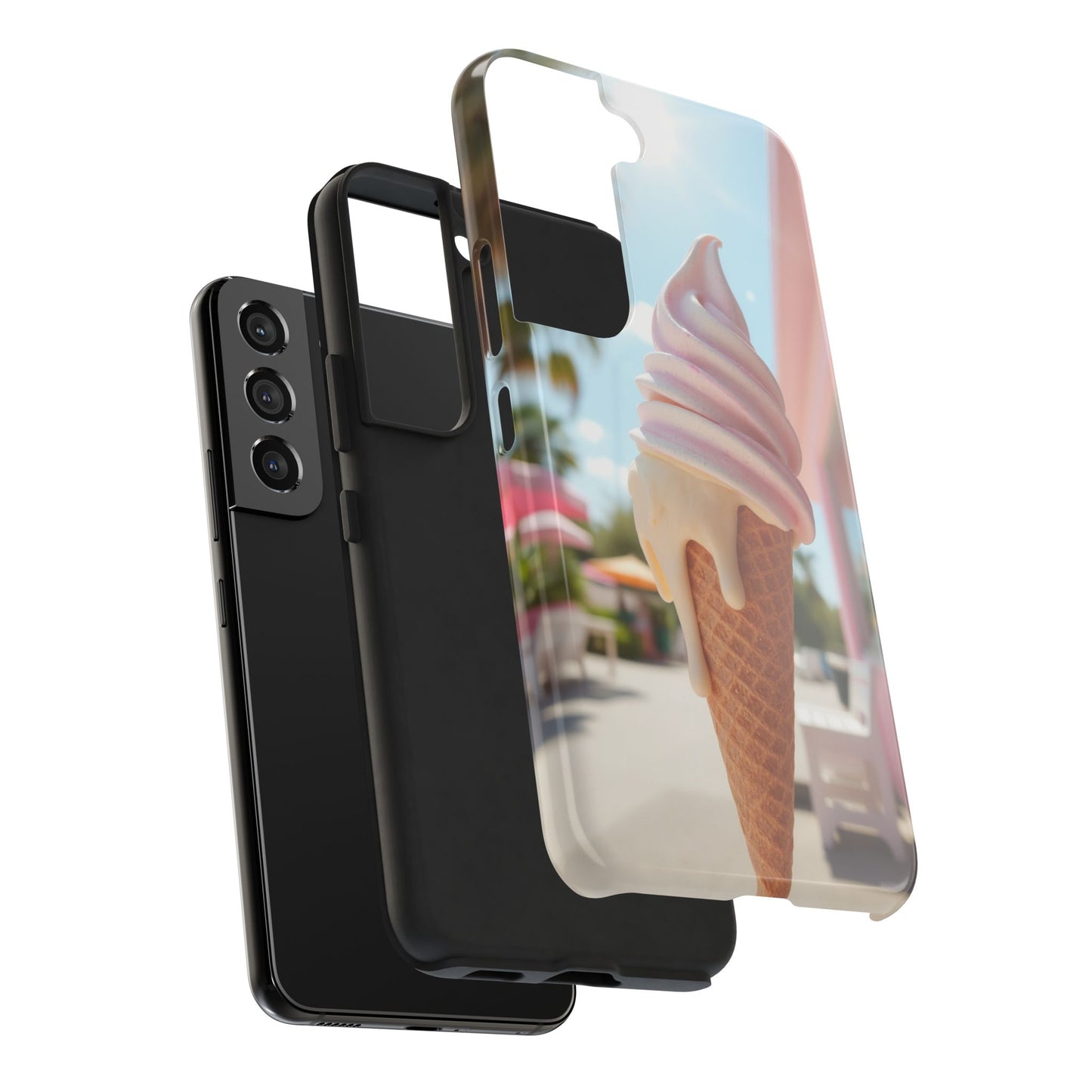 Ice Cream Cone Phone Case – Tough and Stylish Protection